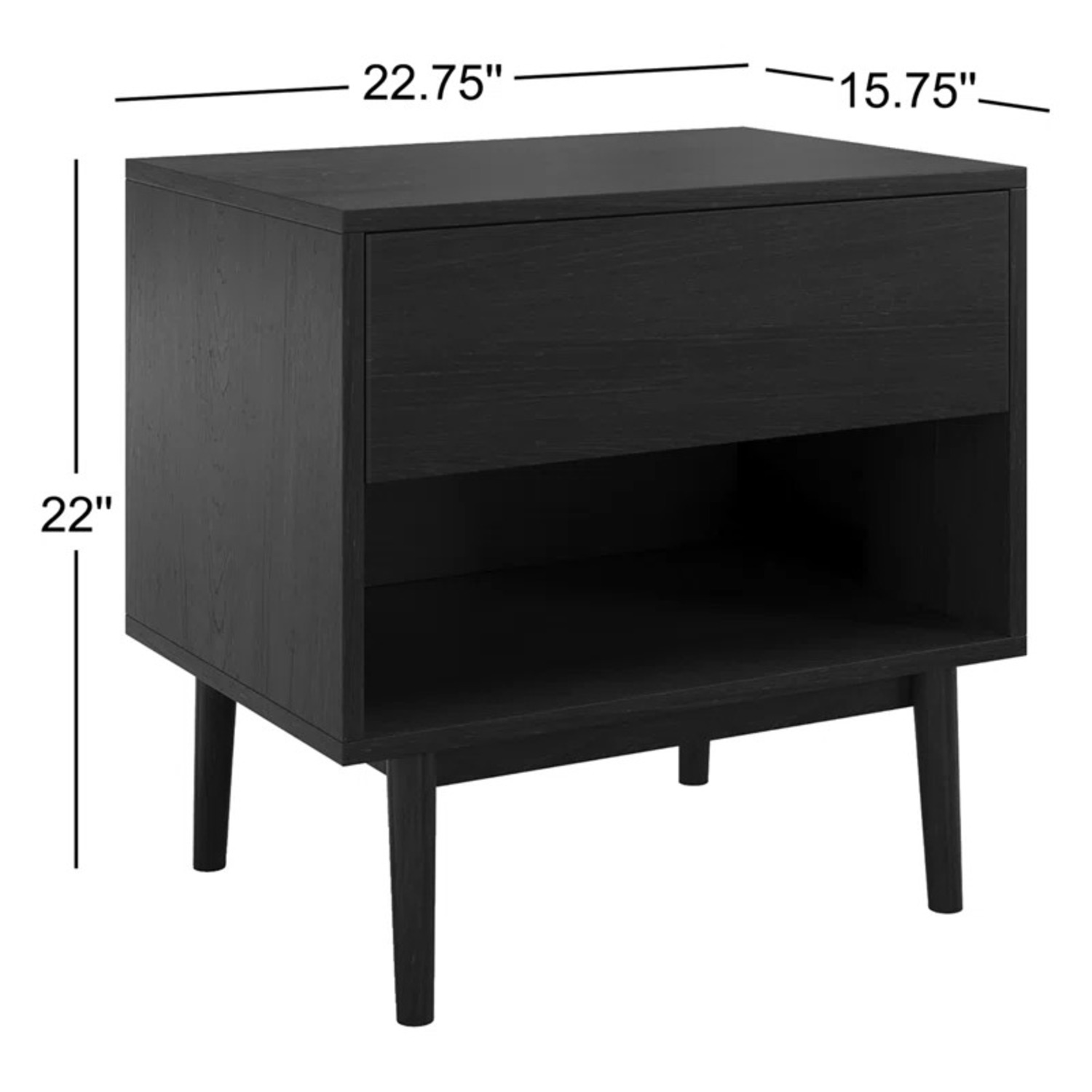 Indra 1 - Drawer Nightstand - image-3