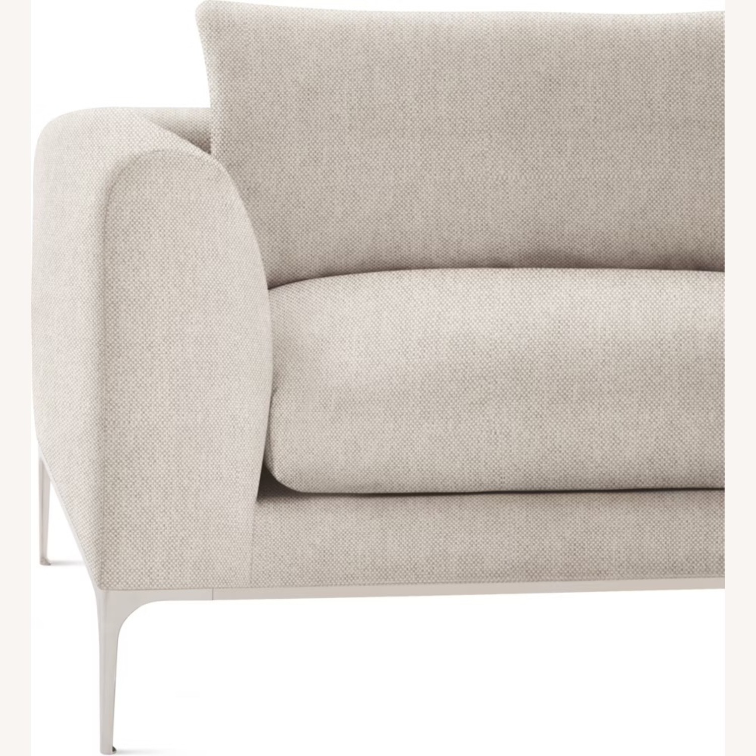 Design Within Reach Jonas Sofa 86” in Pebble Weave Buff - image-2