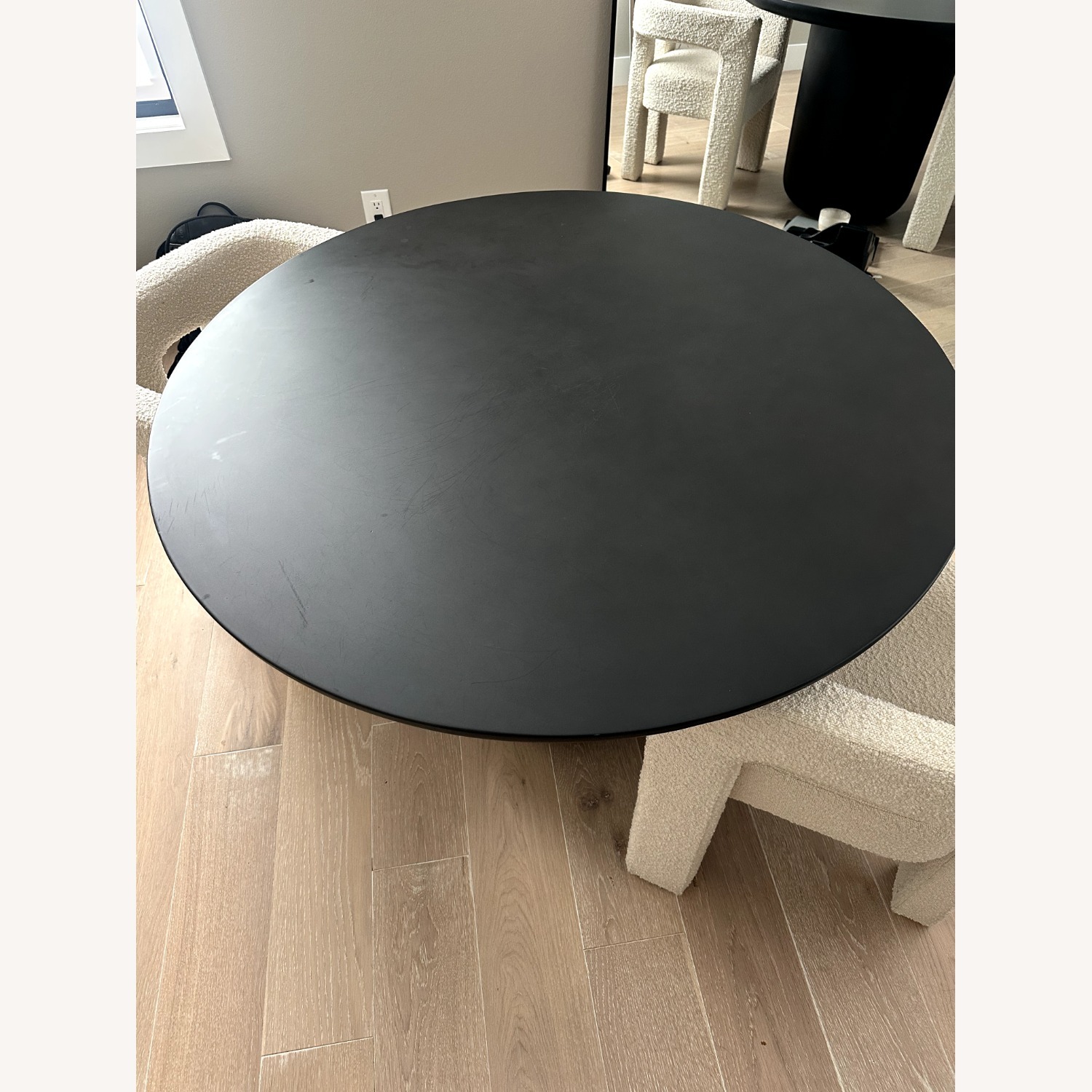 CB2 Lola Black Dining Table  - image-2