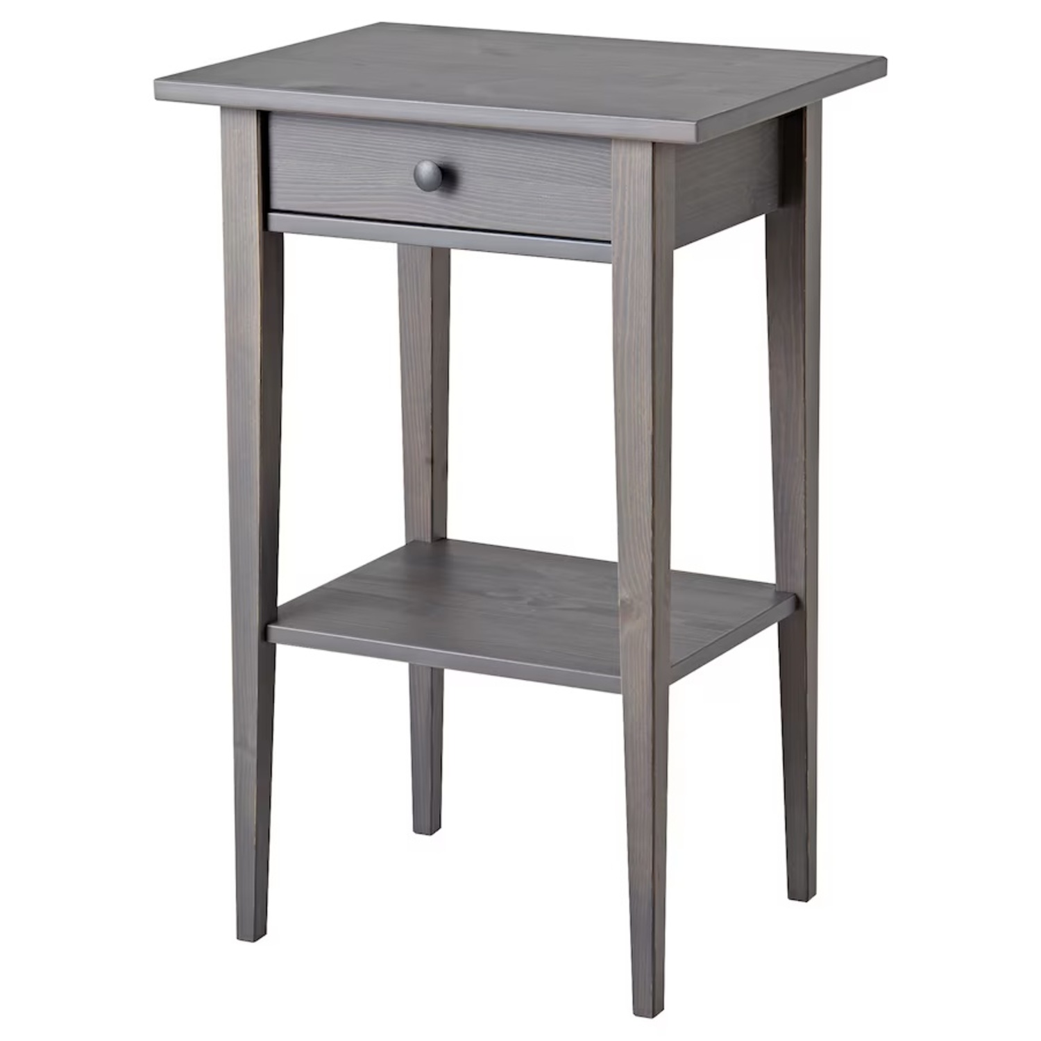 IKEA Hemnes Nightstand  Gray - image-6