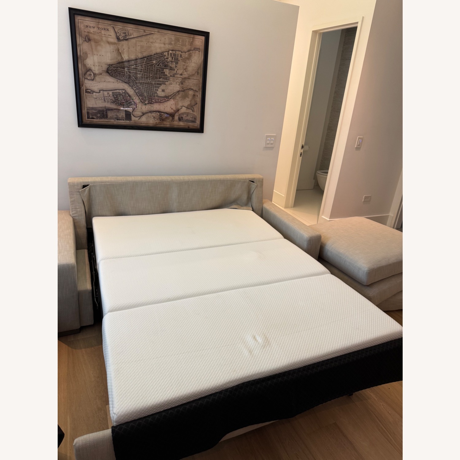 Restoration Hardware  Maxwell Sleeper Sofa - image-5