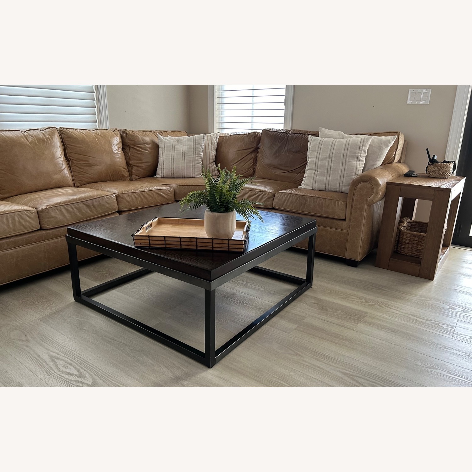 Large Square Coffee Table - image-1