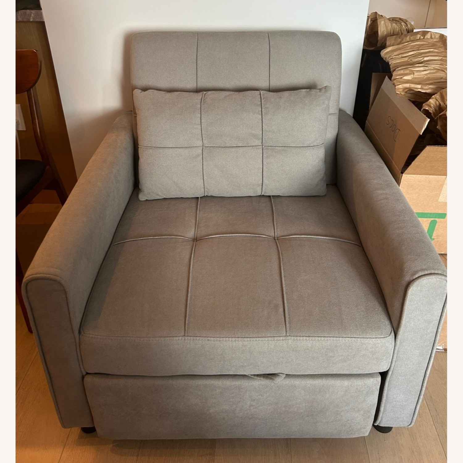 Wayfair Latitude Run 3-in-1 Adjustable Upholstered Sleeper Sofa Bed - image-8