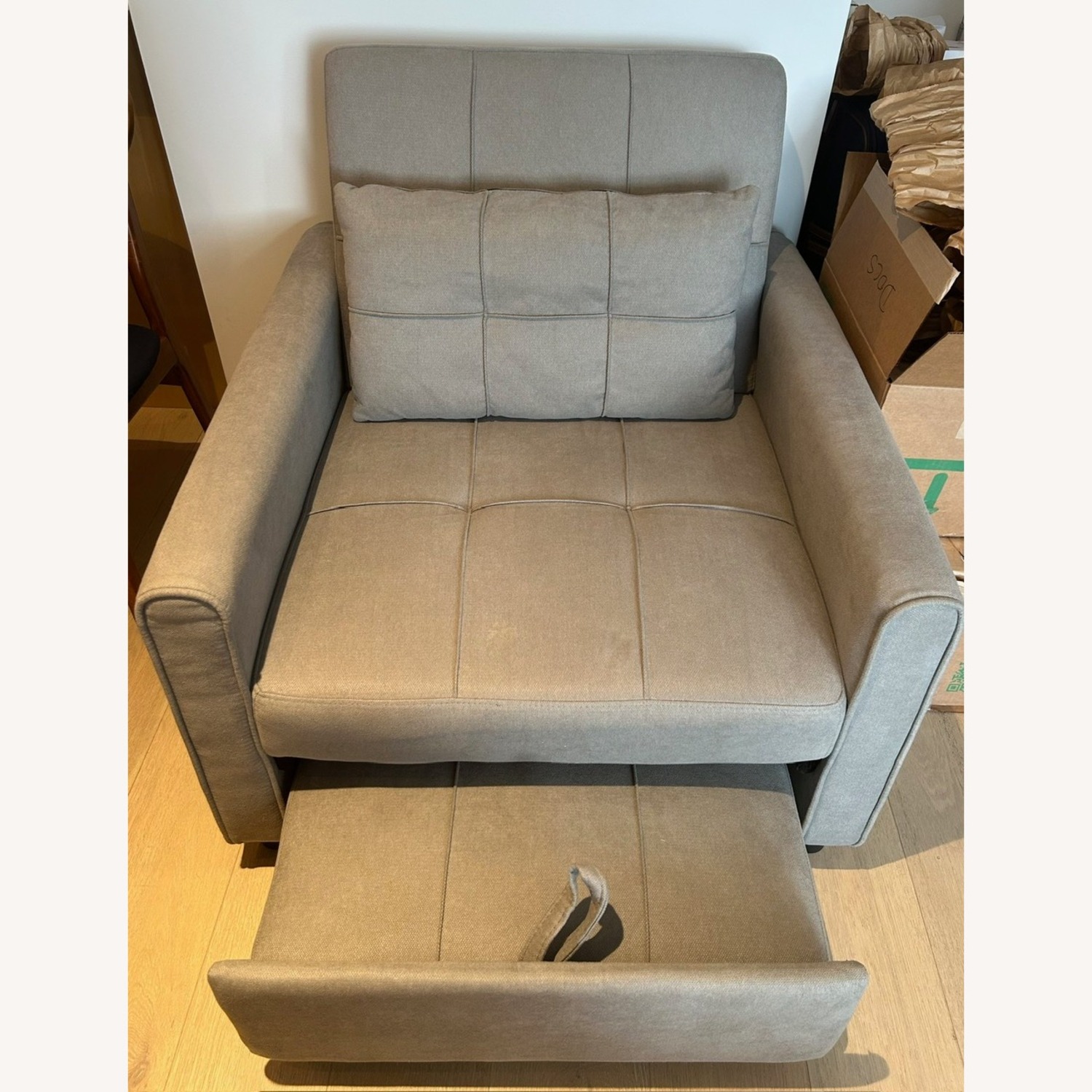 Wayfair Latitude Run 3-in-1 Adjustable Upholstered Sleeper Sofa Bed - image-9