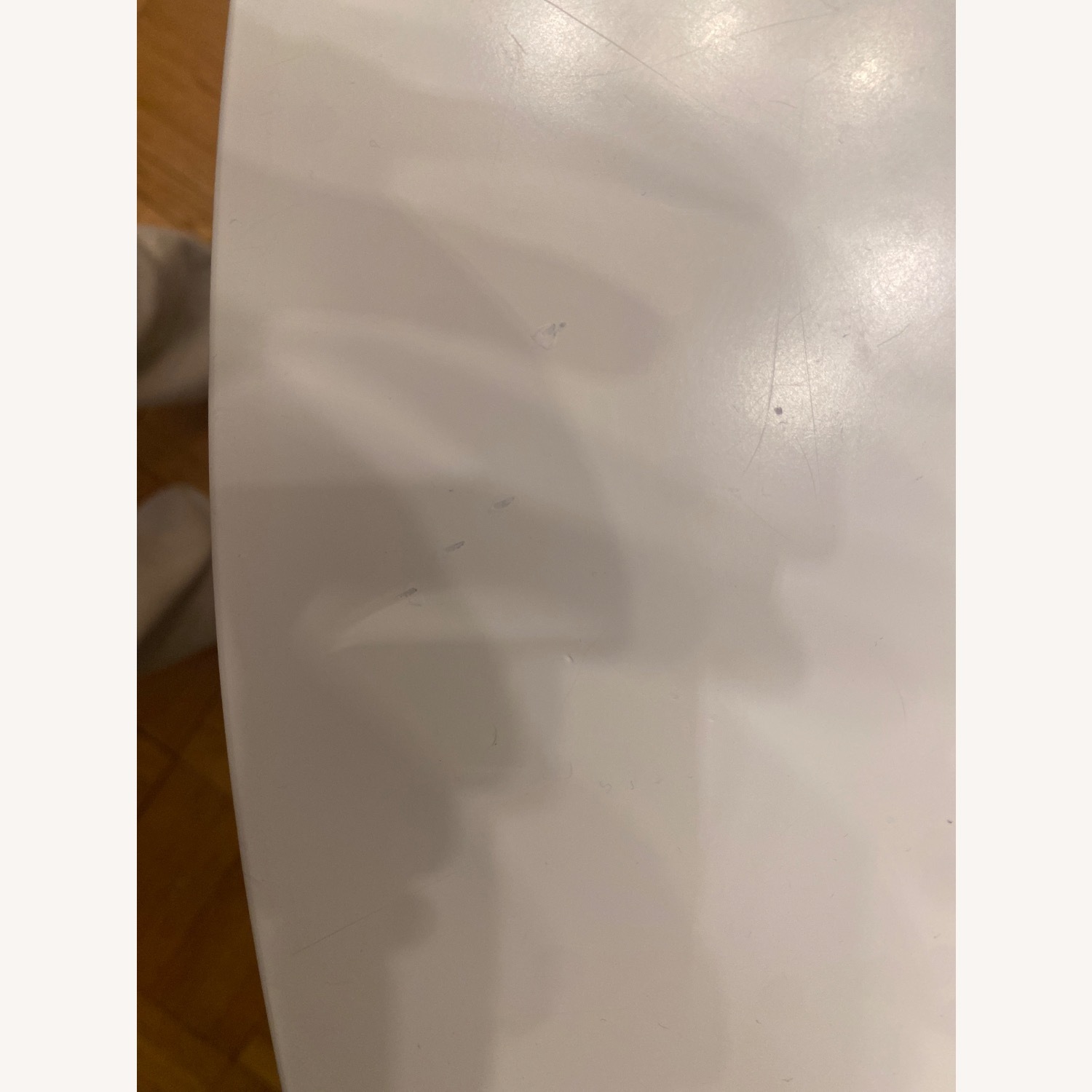 AllModern Round White and Wood Dining Set - image-4