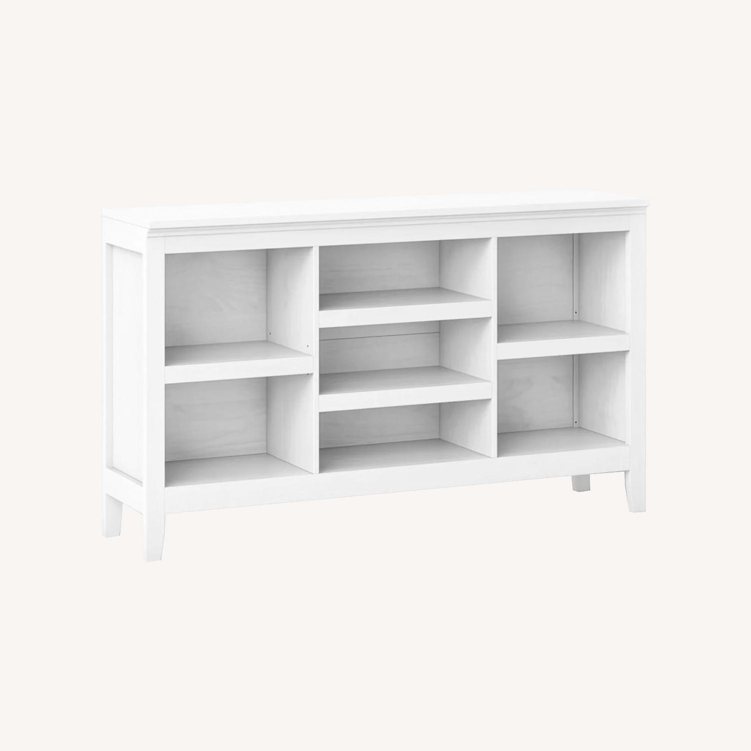 Target 32" Carson White Bookshelf with Baskets - image-0