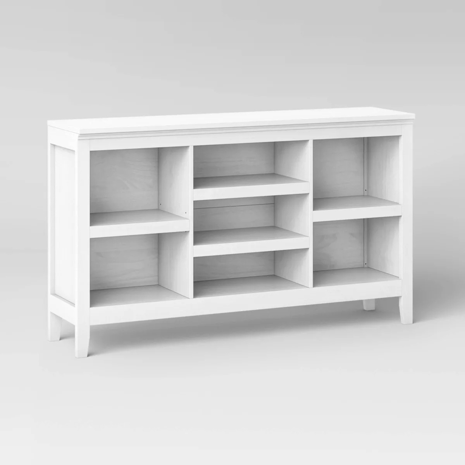 Target 32" Carson White Bookshelf with Baskets - image-4