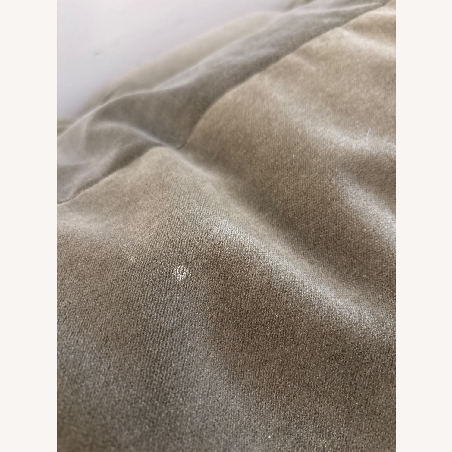 Crate & Barrel Green Cambria Sofa - image-3