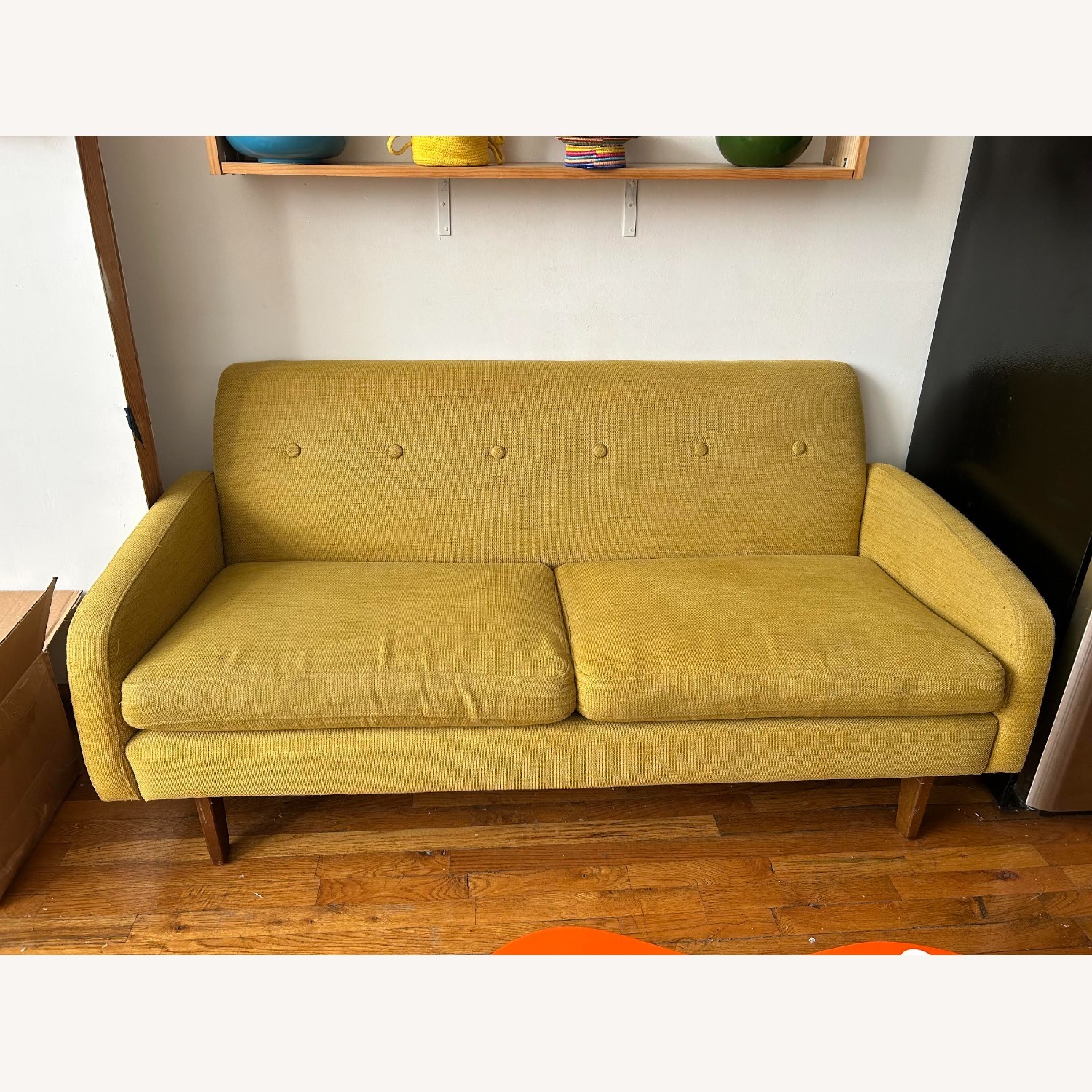 West Elm Pascale Sofa in Dijon - image-5