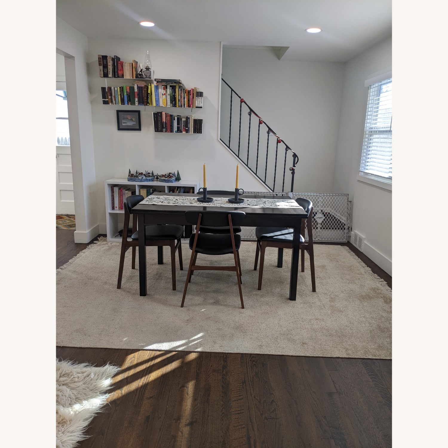 Pottery Barn Prism Hand Woven Performance Rug, Wheat 8X10 - image-2