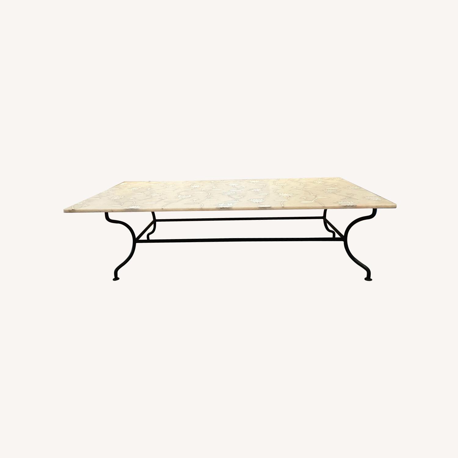 ABC Carpet and Home Marble Coffee Table