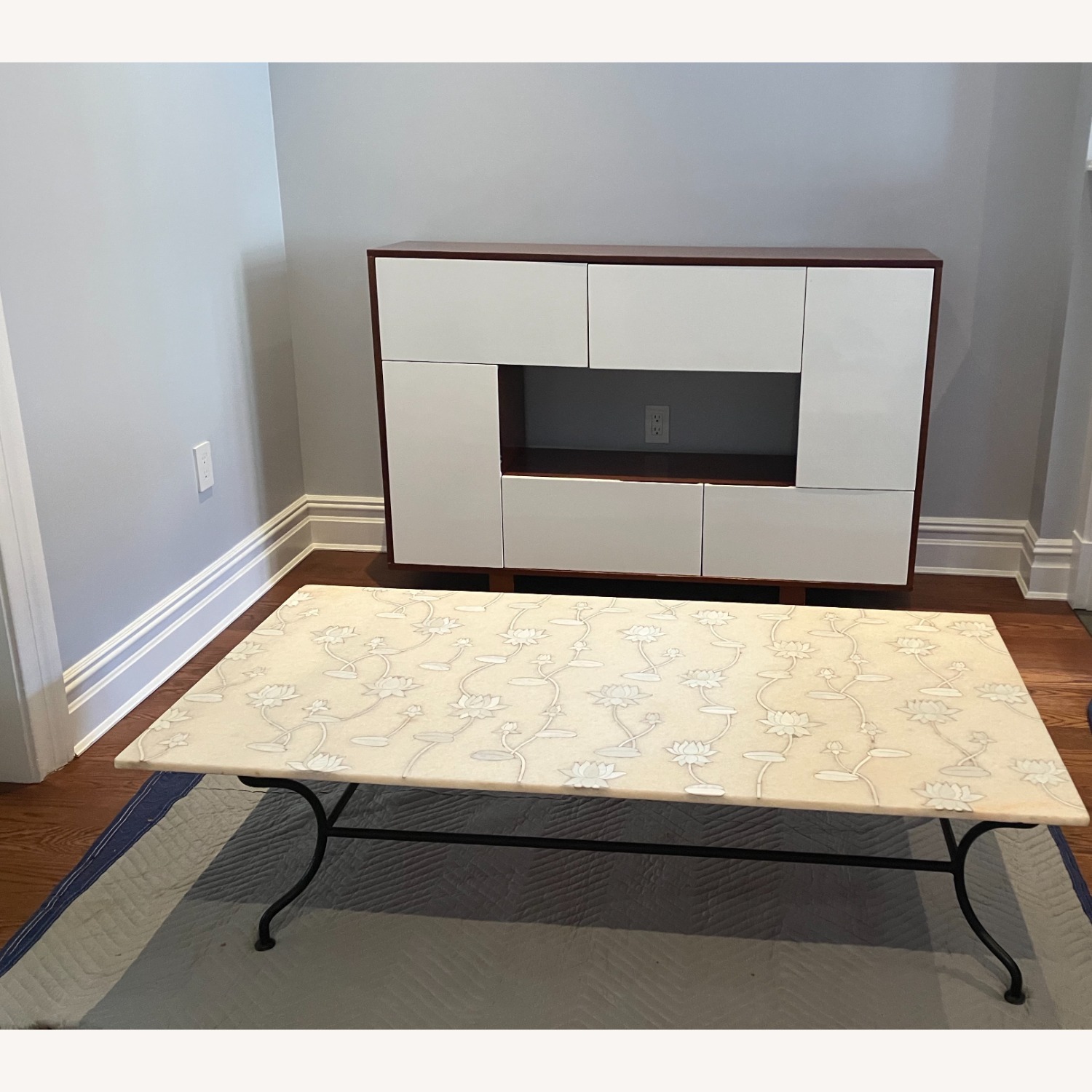 ABC Carpet and Home Marble Coffee Table  - image-1