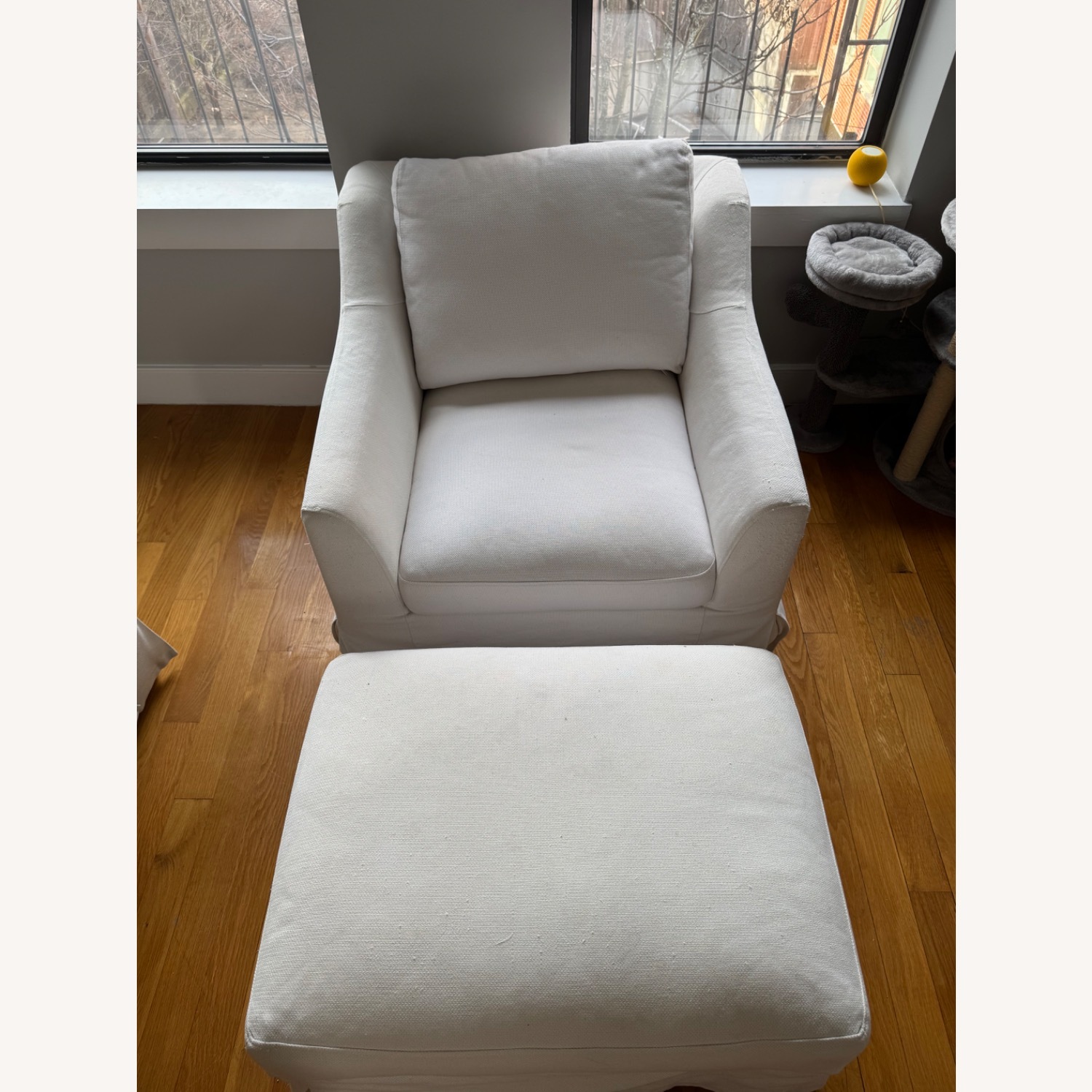 IKEA Farlov Armchair and Ottoman - image-4