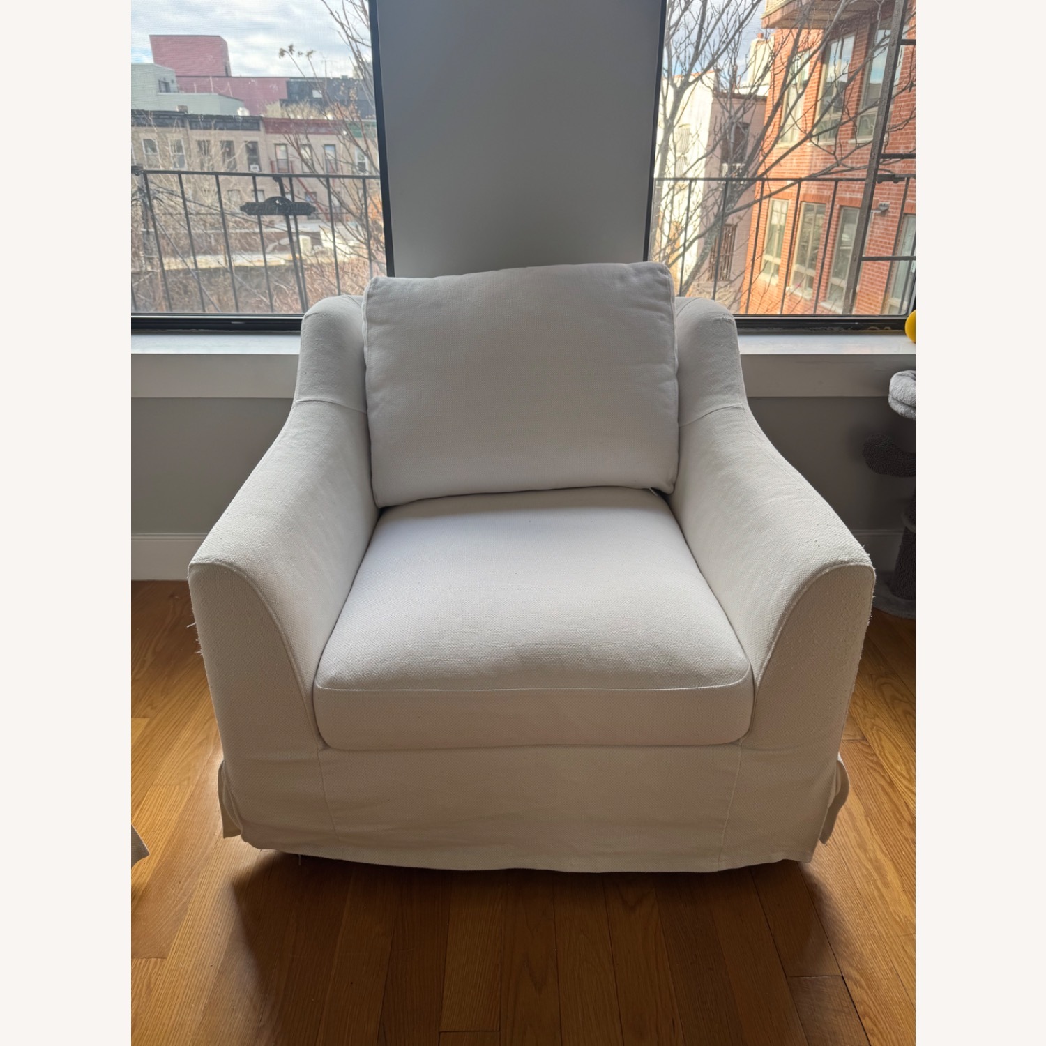 IKEA Farlov Armchair and Ottoman - image-2