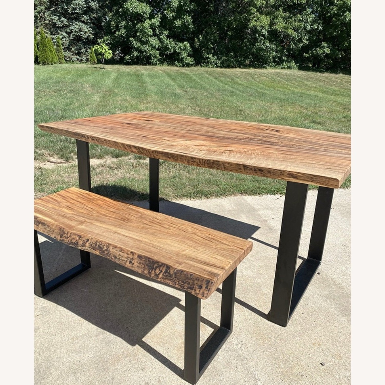 Maple Table and Bench  - image-2