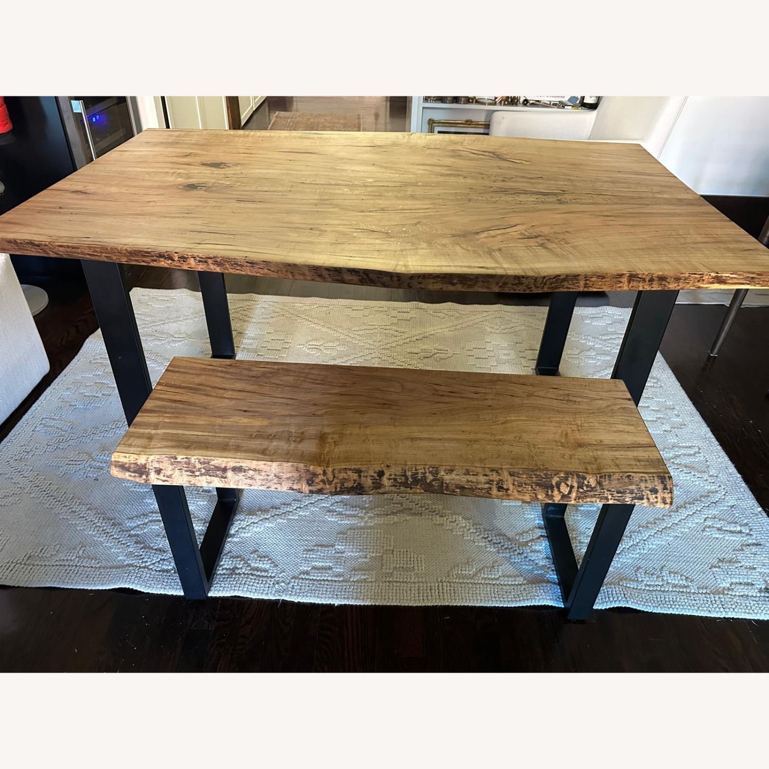Maple Table and Bench  - image-1