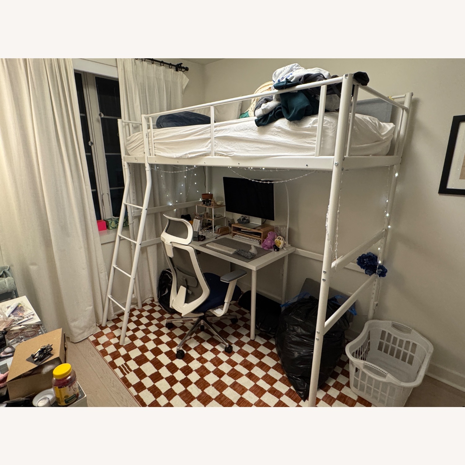 IKEA Vitvial Loft Bed - image-1