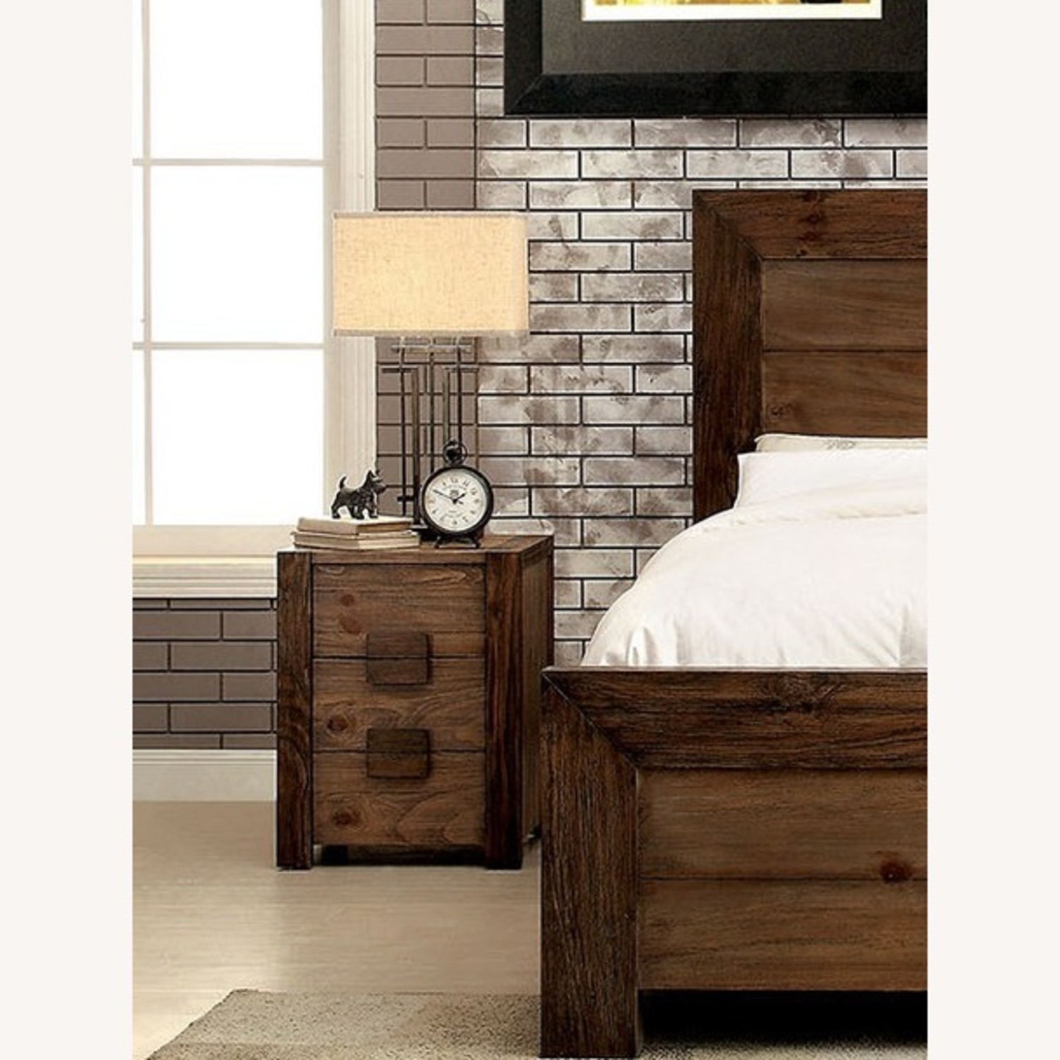 Furniture of America Janeiro 3 Drawer Nightstand - image-12