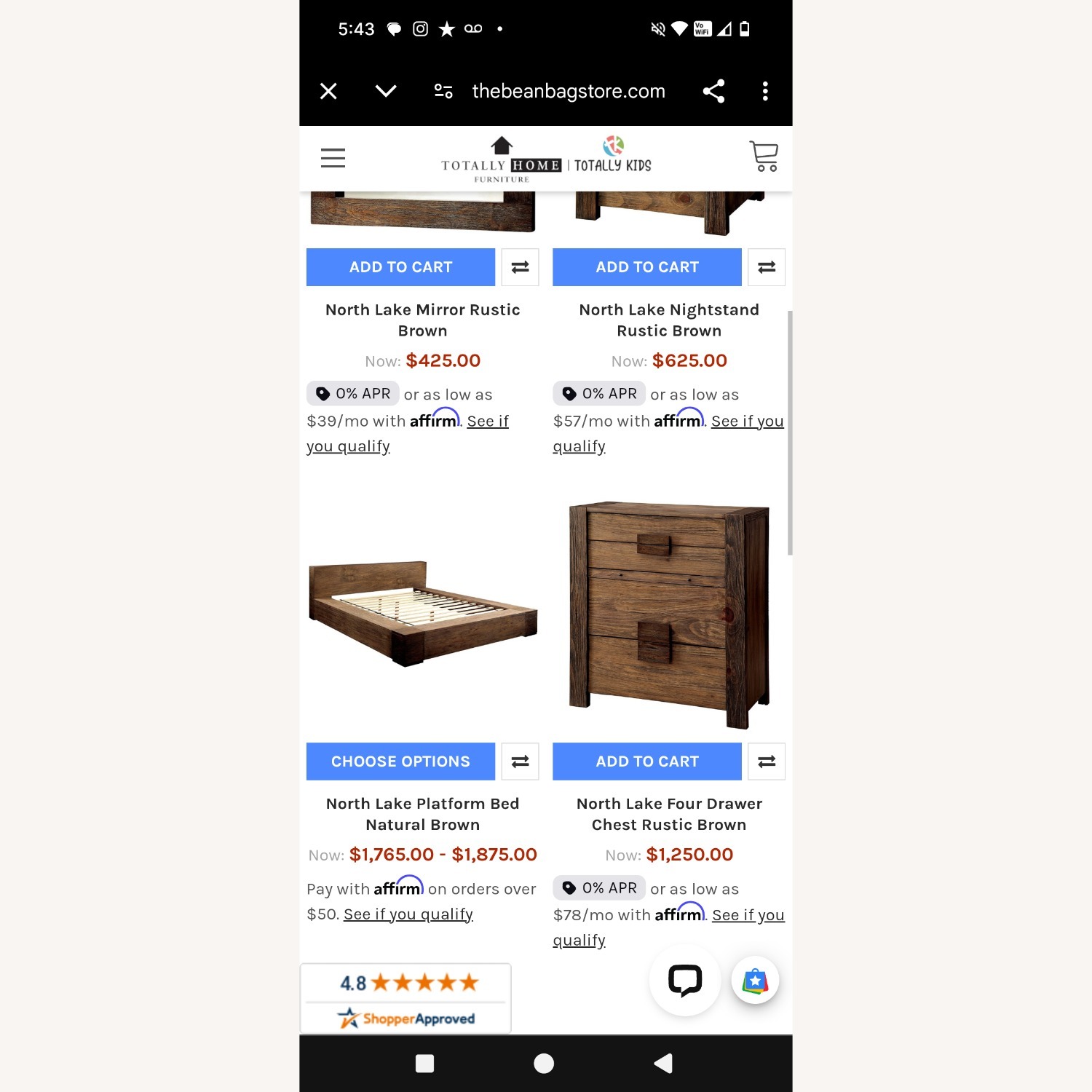 Furniture of America Janeiro 3 Drawer Nightstand - image-13