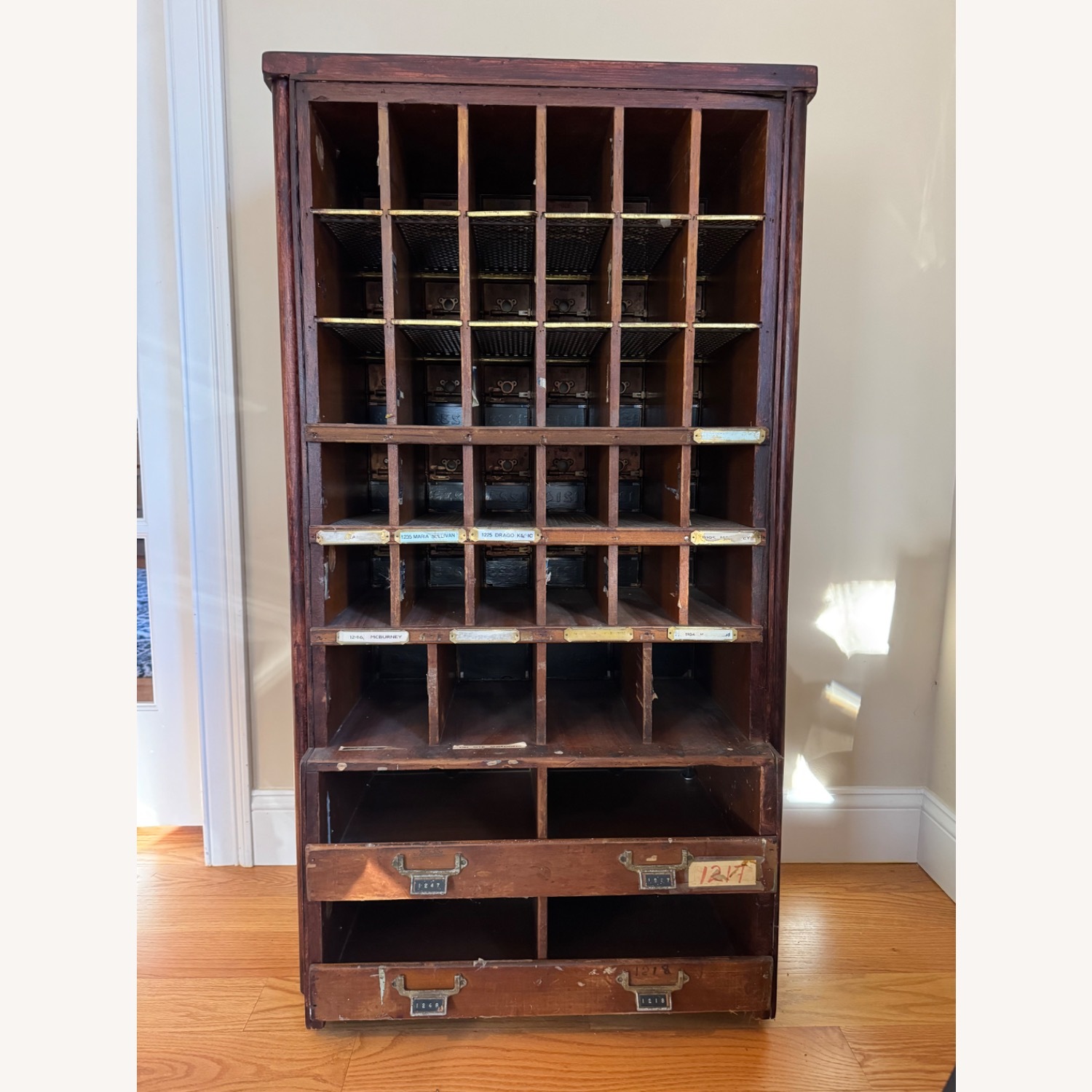 Reclaimed Post Office Box Decoration - image-4