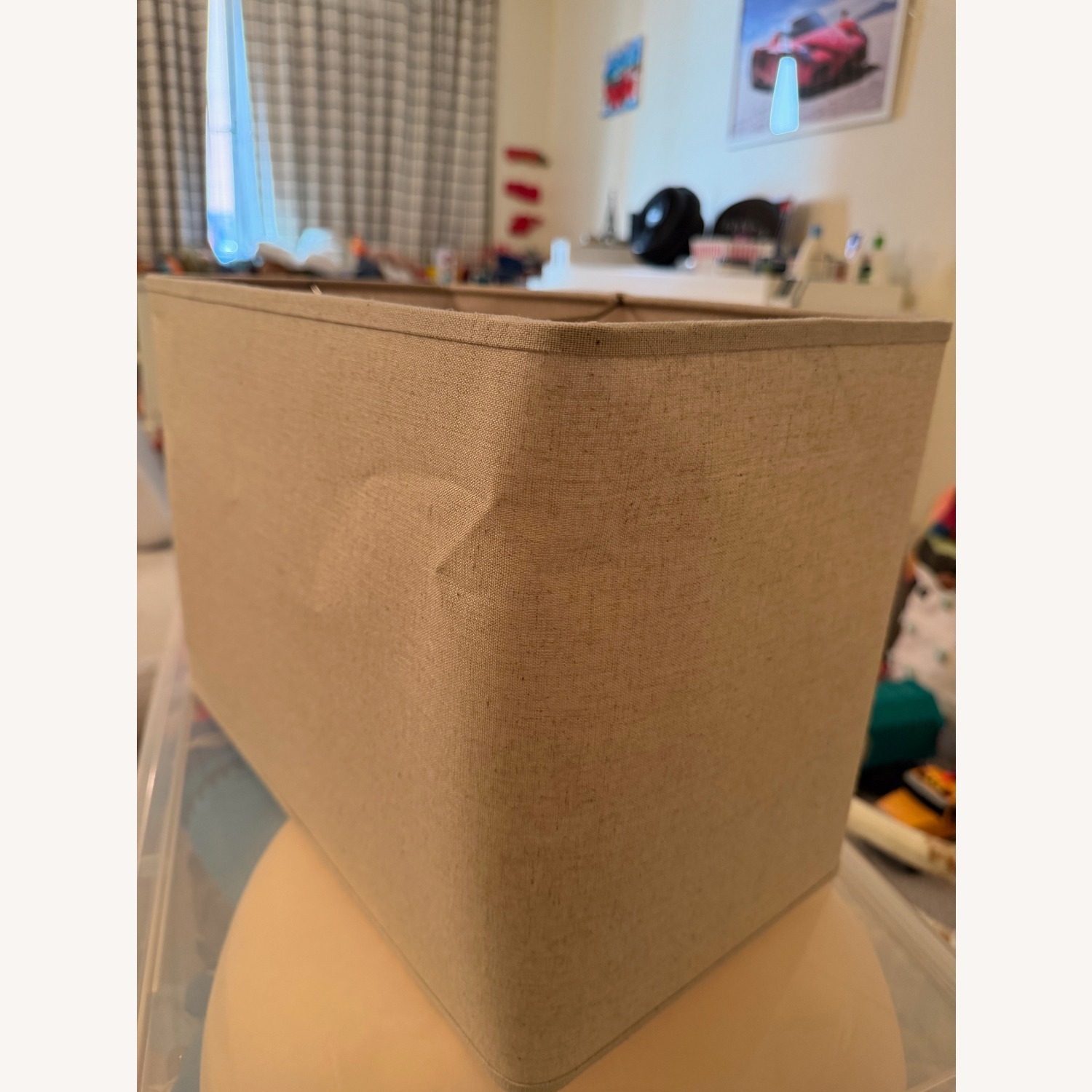 Restoration Hardware Rectangular Column Table Lamp - image-7