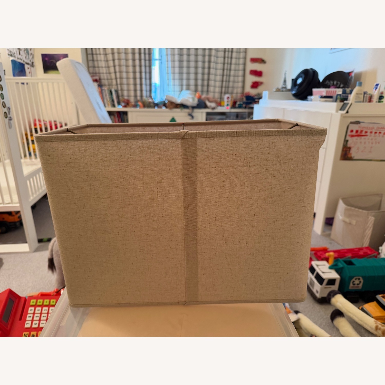 Restoration Hardware Rectangular Column Table Lamp - image-8