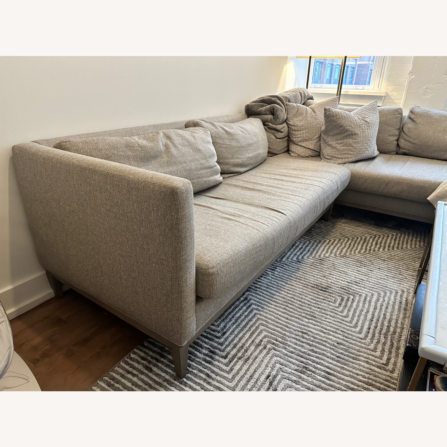 Lee Industries High-Quality Slipcovered Sectional  - image-3