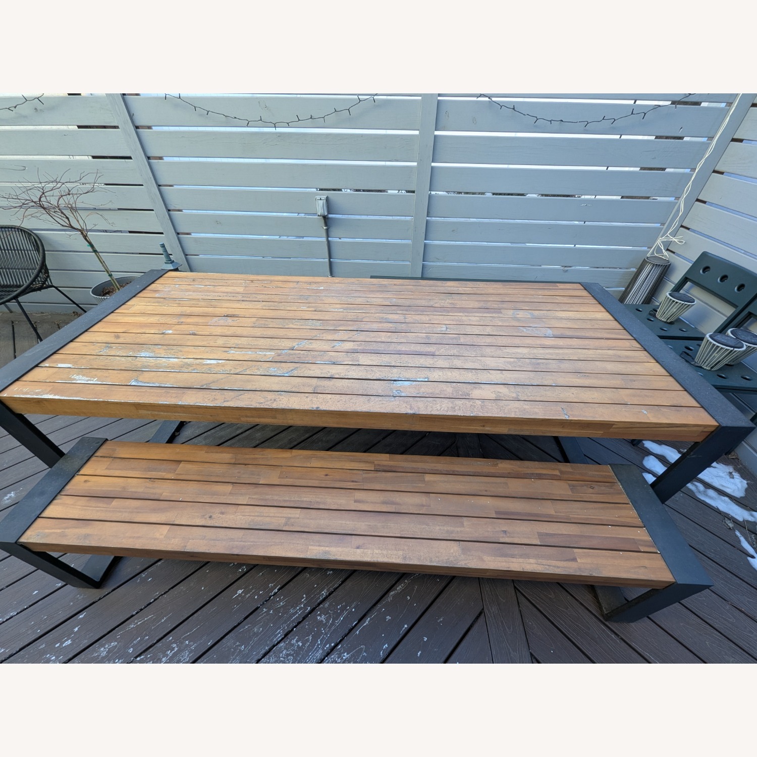 Article Lubek Outdoor Dining Set for 8 - Tuscan Brown - image-2