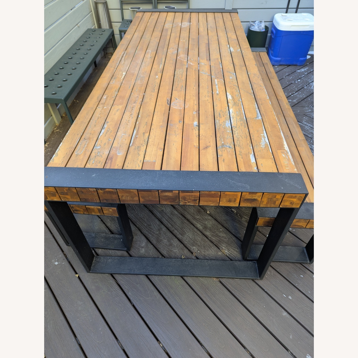 Article Lubek Outdoor Dining Set for 8 - Tuscan Brown - image-6