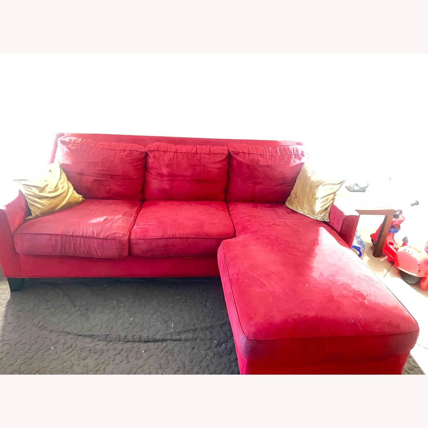 Red Sectional - image-1
