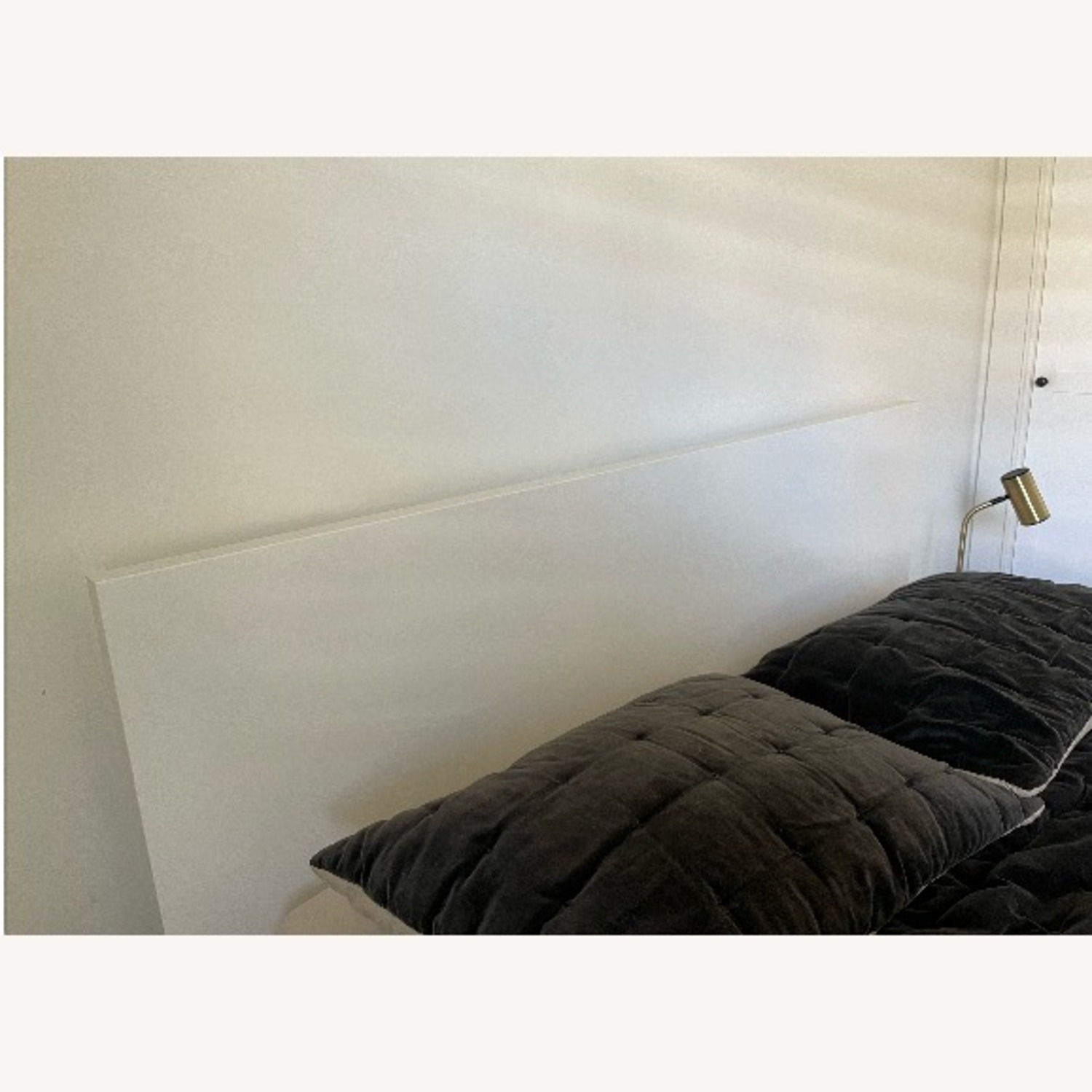IKEA MALM Queen White Pull Up Storage Bed - image-3