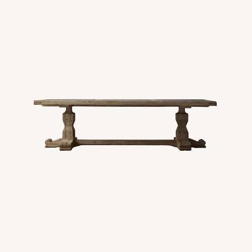 Used Restoration Hardware Reclaimed Pine Table for sale on AptDeco