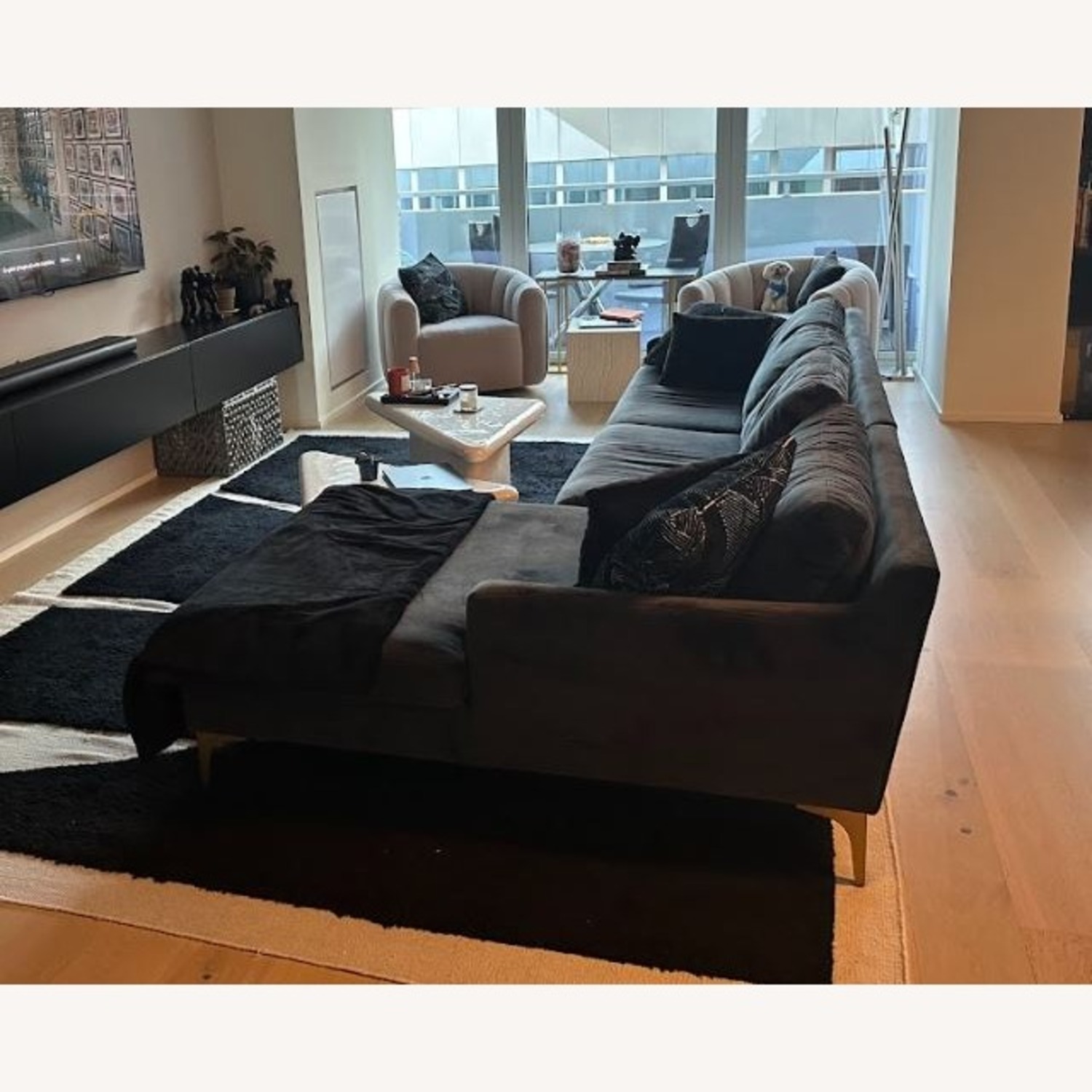 AllModern Jones 2 Piece Chaise Sectional  - image-3