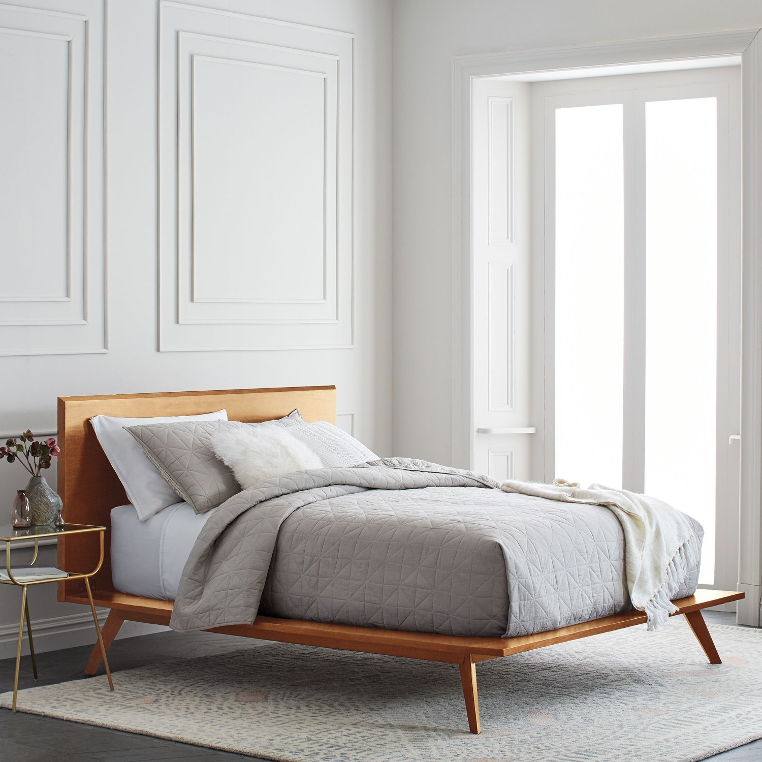 West Elm Mid-Century Platform Bed – Acorn - image-4