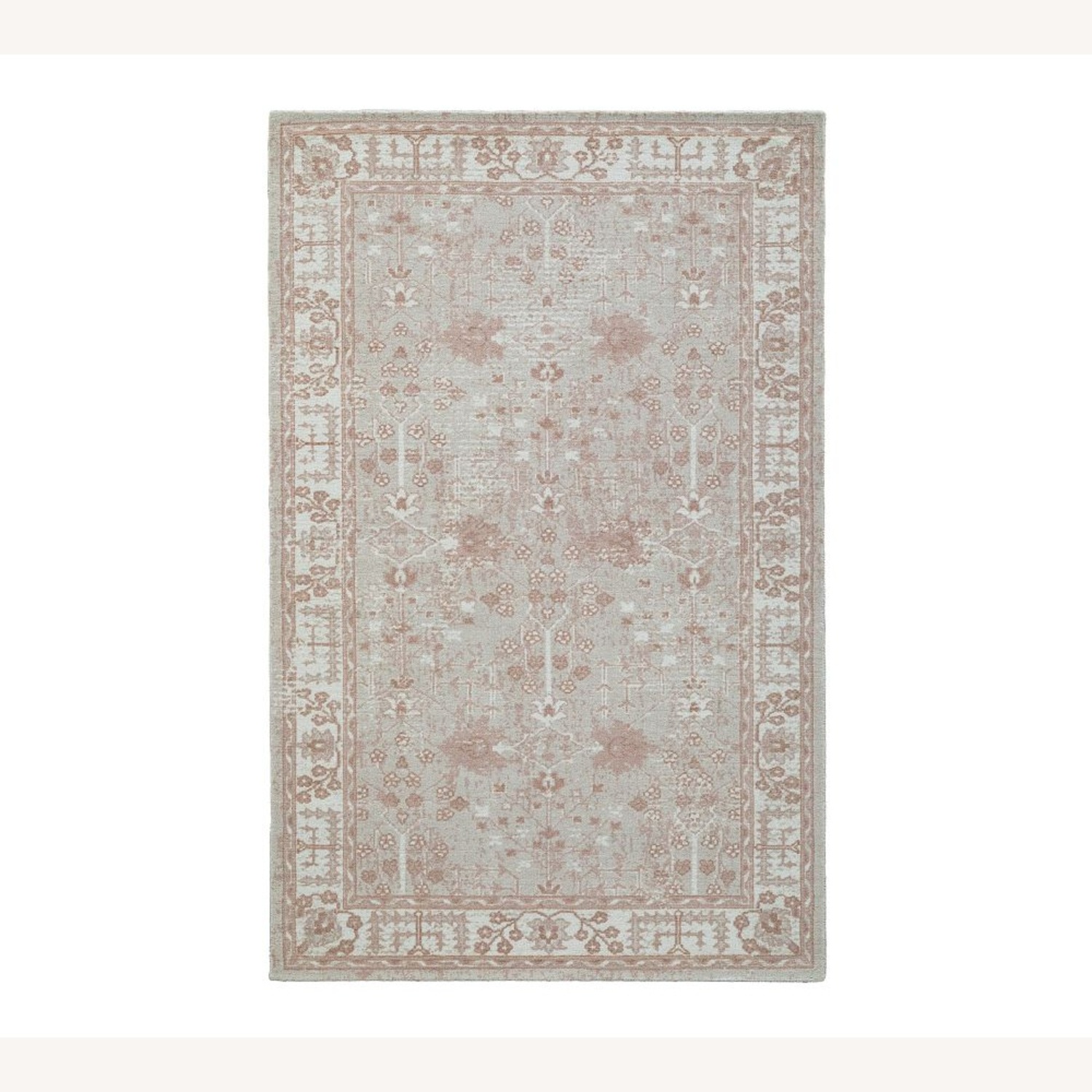 Pottery Barn Reeva Handwoven Rug 6x9, Adobe Multi - image-0