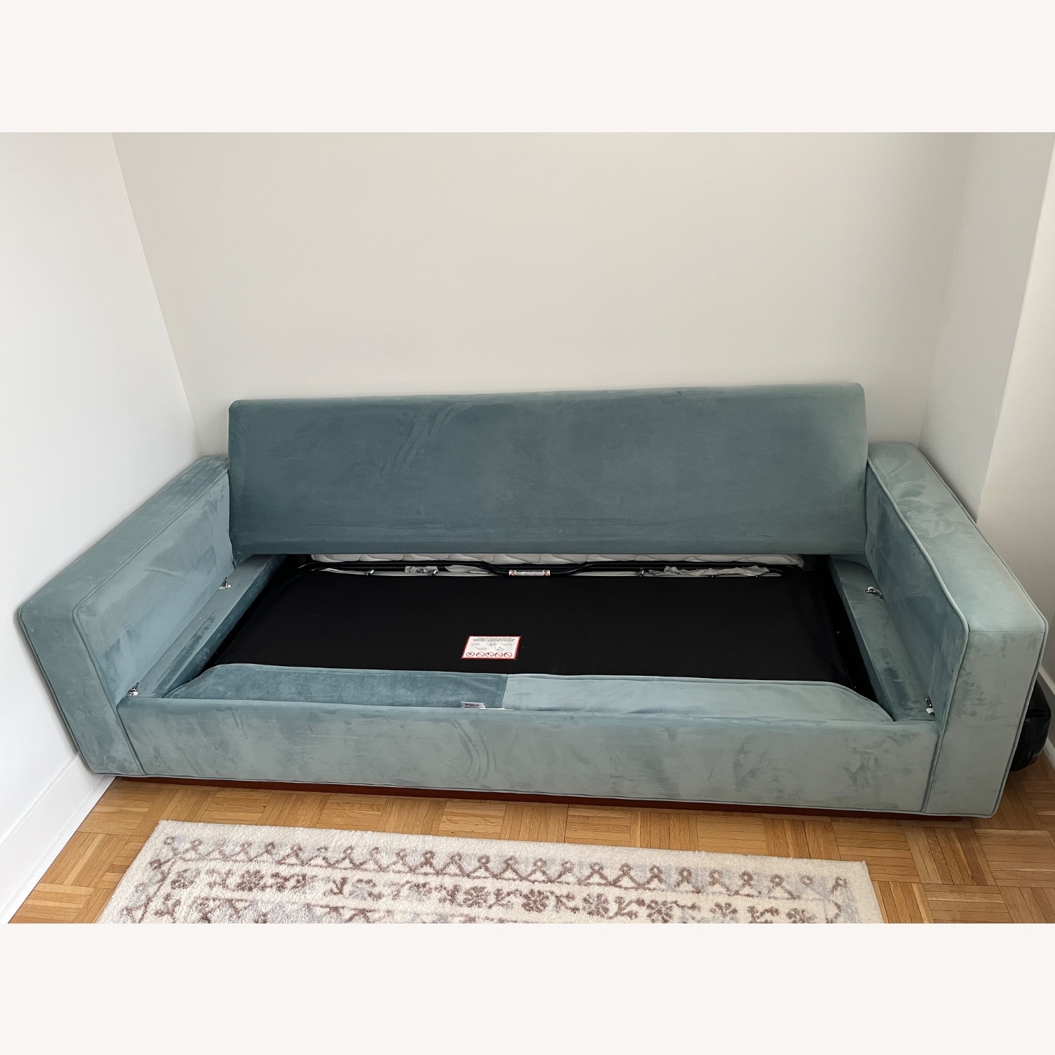 Apt2b Harper Queen Cloud Velvet Sleeper Sofa  - image-2