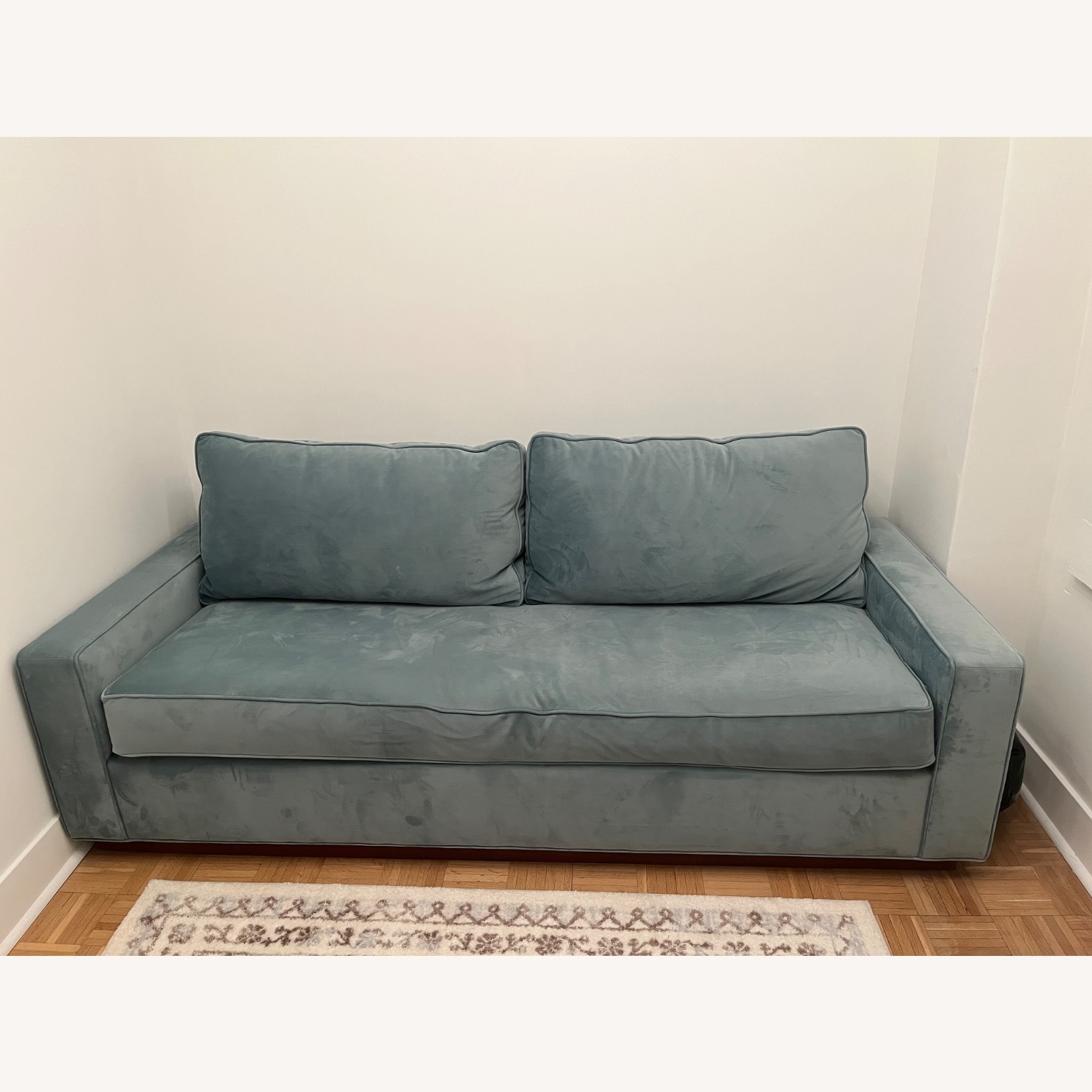 Apt2b Harper Queen Cloud Velvet Sleeper Sofa  - image-1
