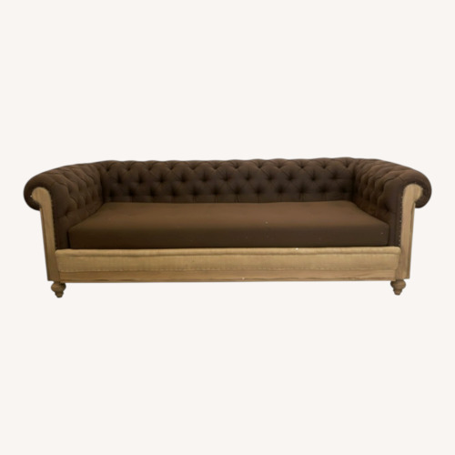 Used Restoration Hardware Chesterfield Sofa 8' for sale on AptDeco