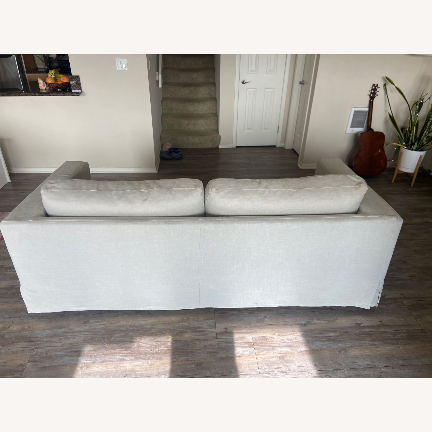 Stone & Beam Sofa Couch Storm Grey - image-8