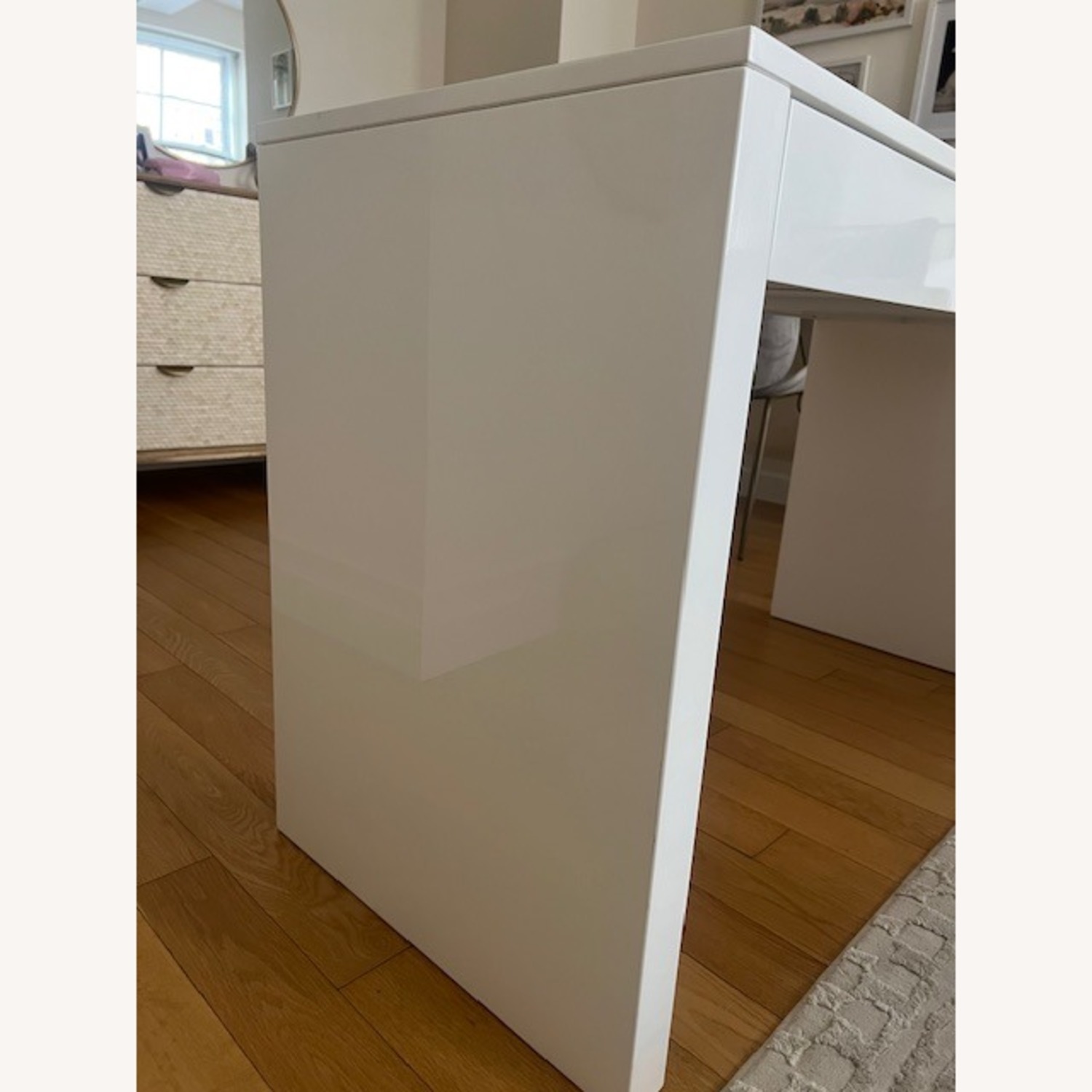 CB2 Runway Lacquered Wood Desk - image-2