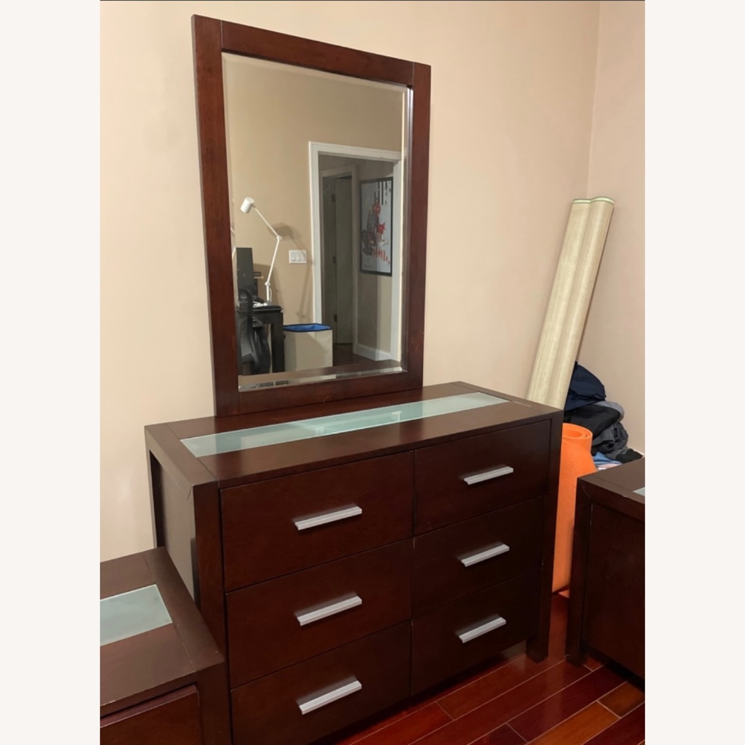 Abbyson Living Dresser & Vanity - image-1