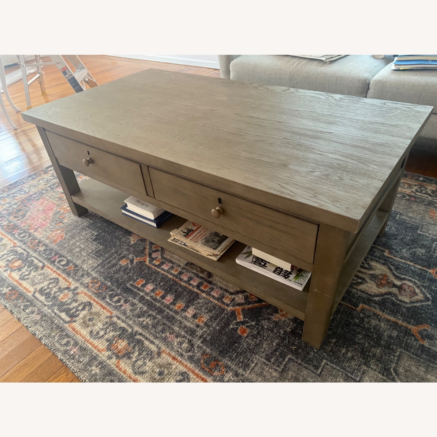 Pottery Barn Farmhouse Coffee Table - image-2