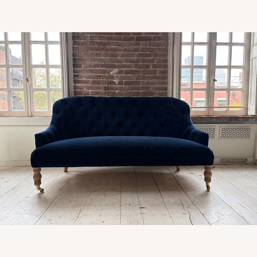 Used Rachel Ashwell Shabby Chic Mabel Loveseat for sale on AptDeco