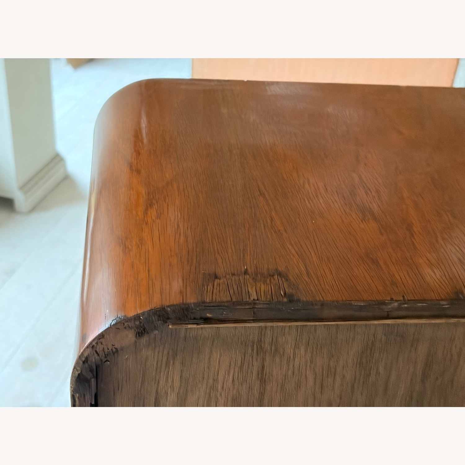 Vintage Walnut Cabinet - image-11
