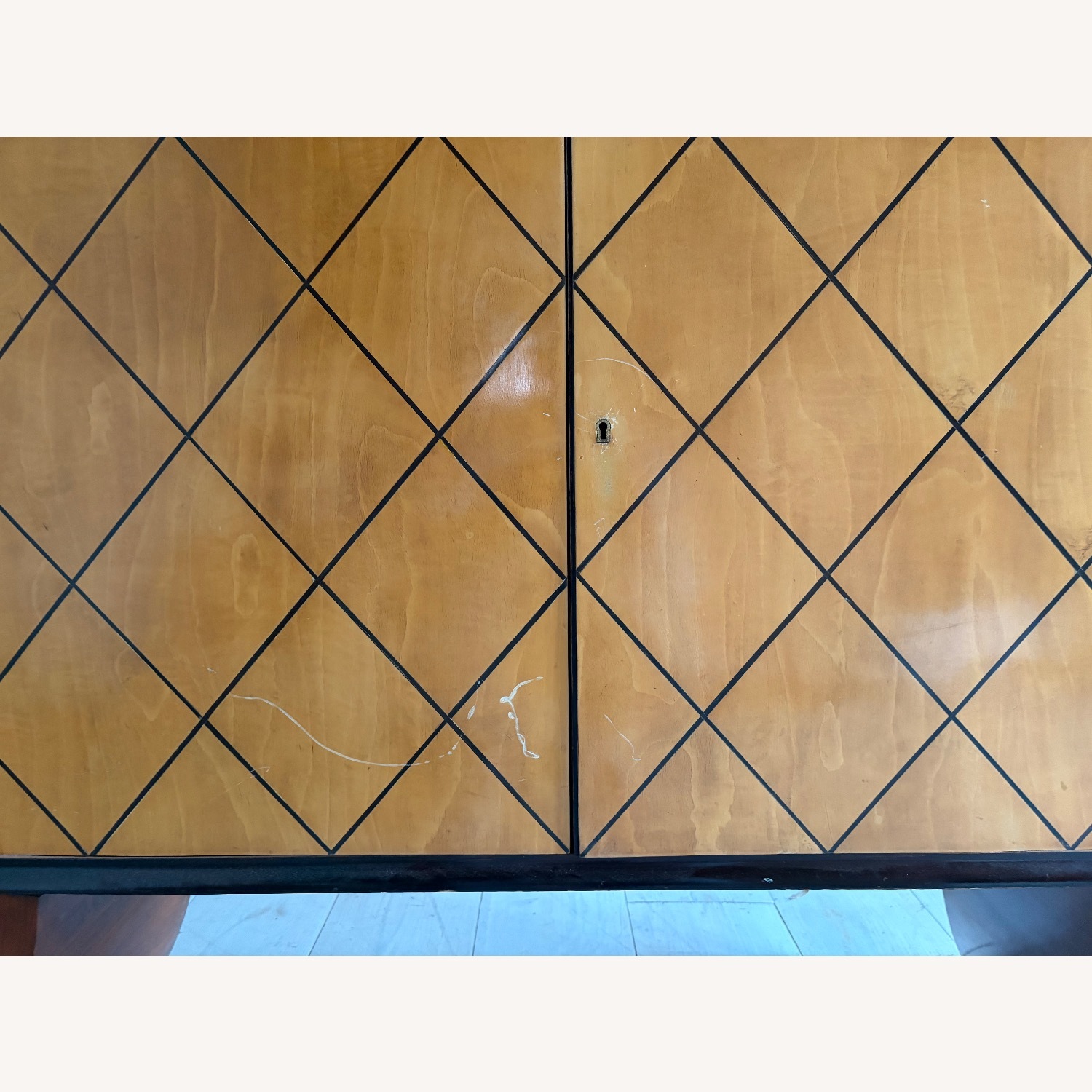 Vintage Walnut Cabinet - image-4