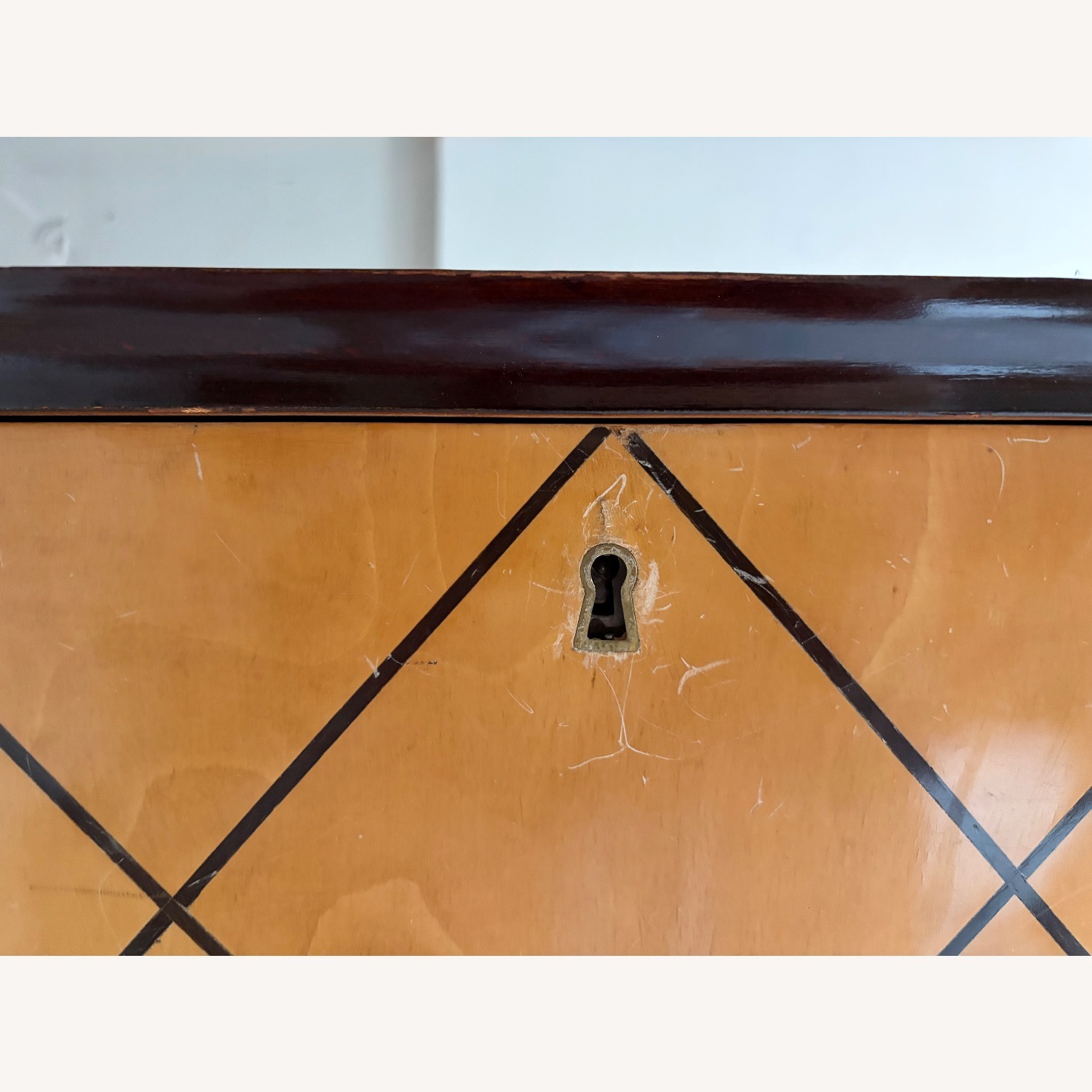 Vintage Walnut Cabinet - image-5