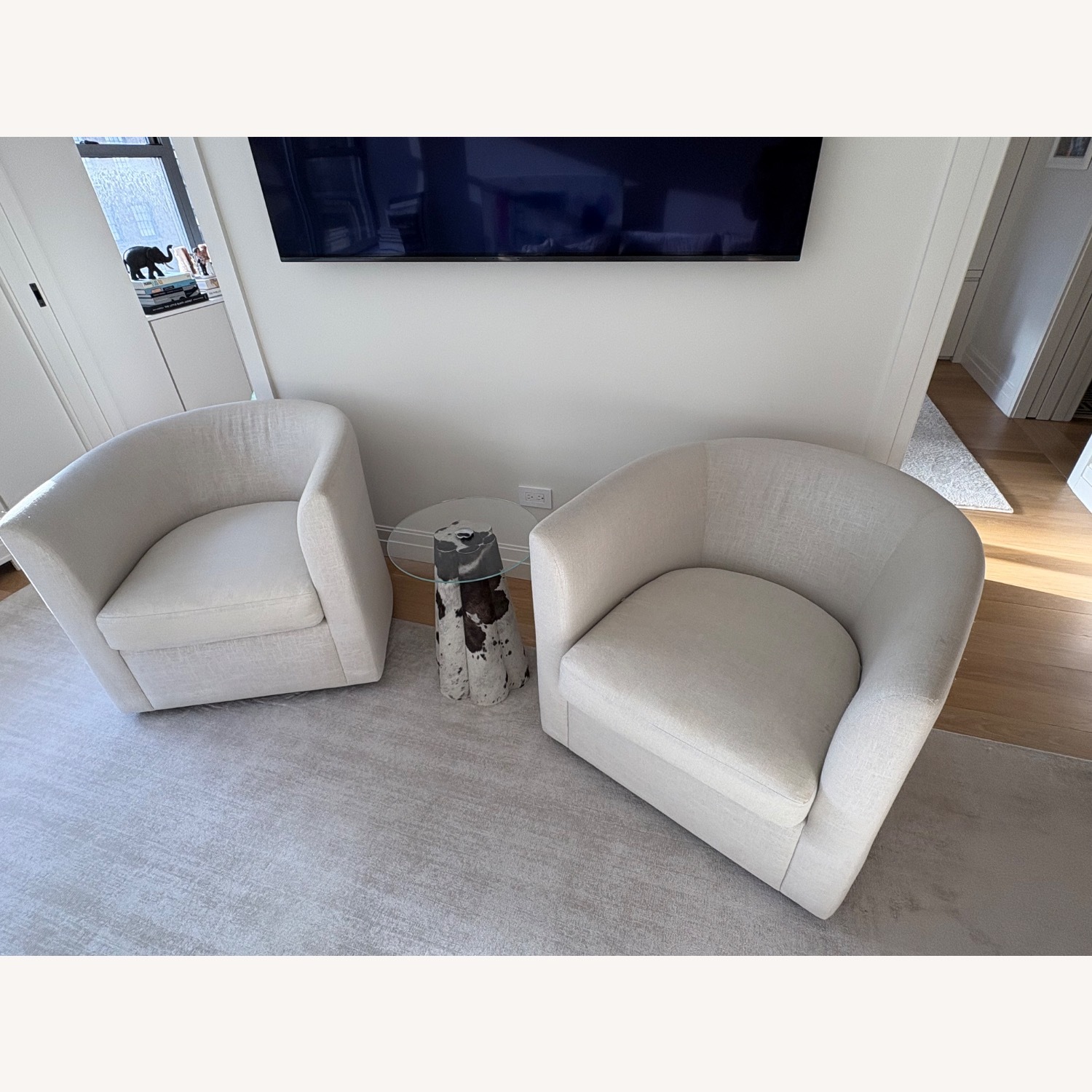 Calvin Klein Swivel Chair Set - image-8