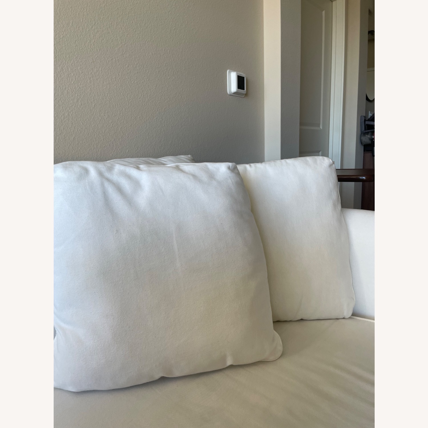 Joss & Main White 76.5” Kodie Sleeper Sofa (Queen) - image-4