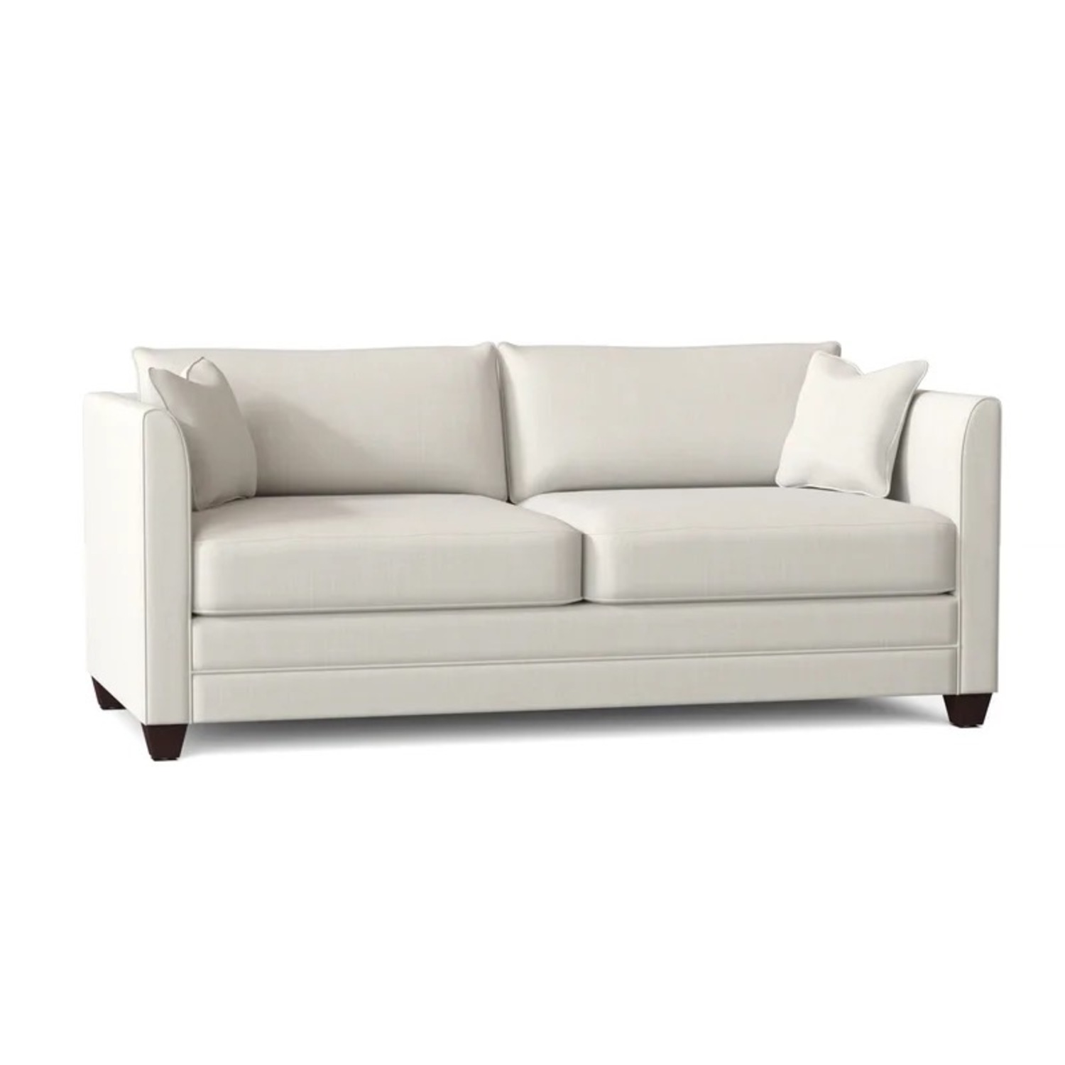 Joss & Main White 76.5” Kodie Sleeper Sofa (Queen) - image-5