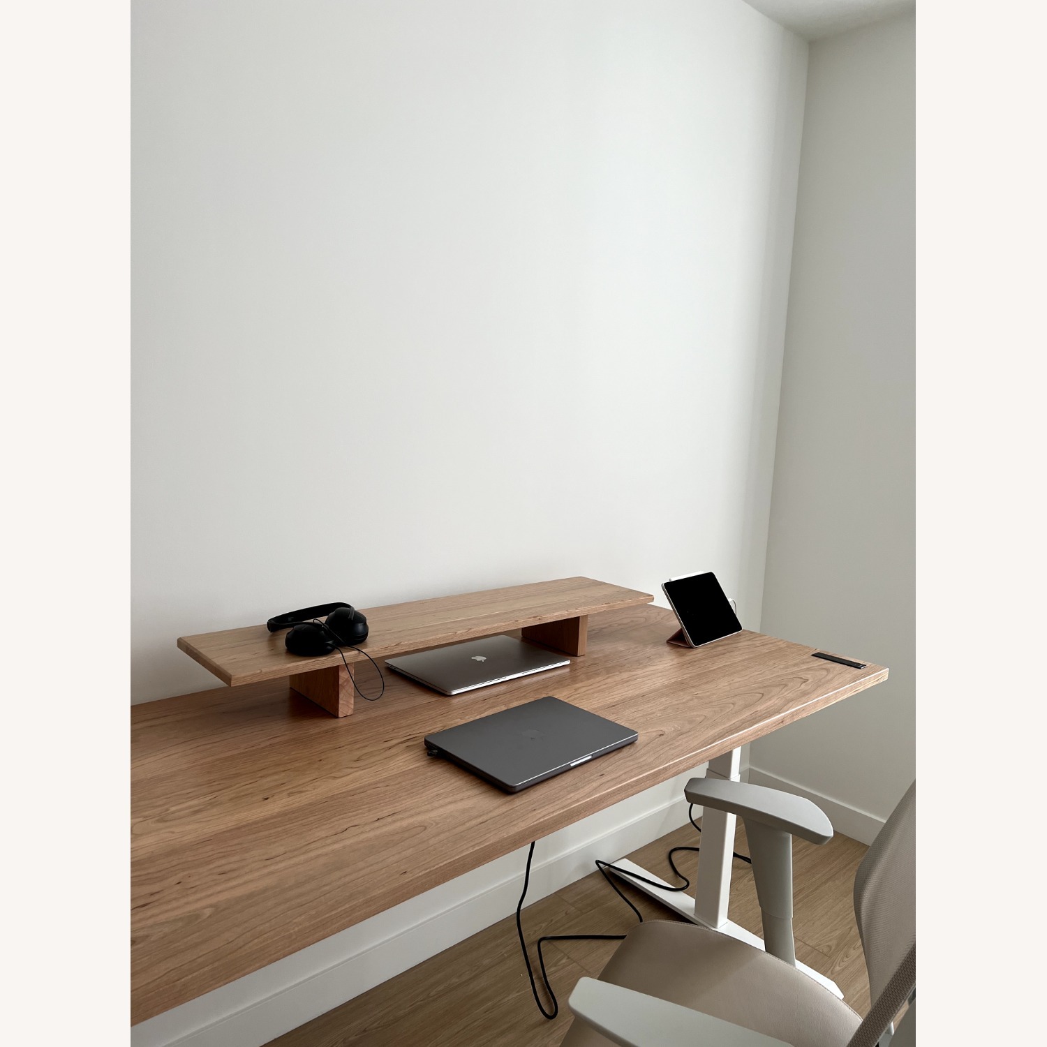 Ergonofis Sway Standing Desk + Desk Shelf - image-3